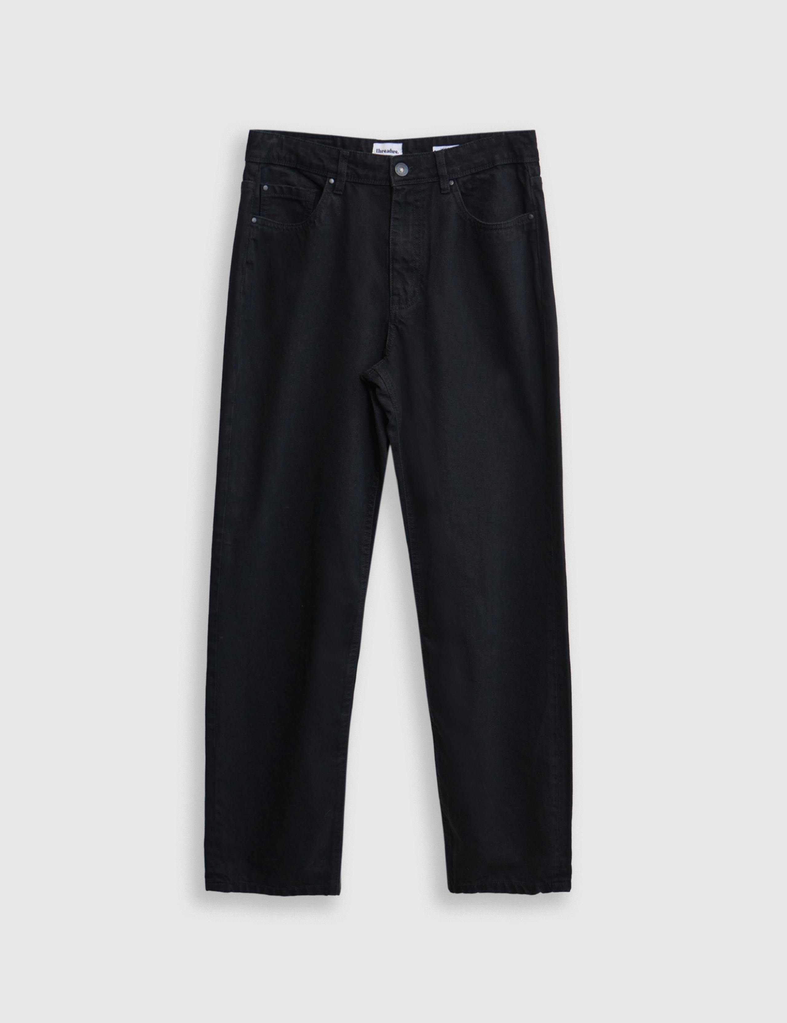 Pure Cotton Straight Fit Jeans 2 of 5