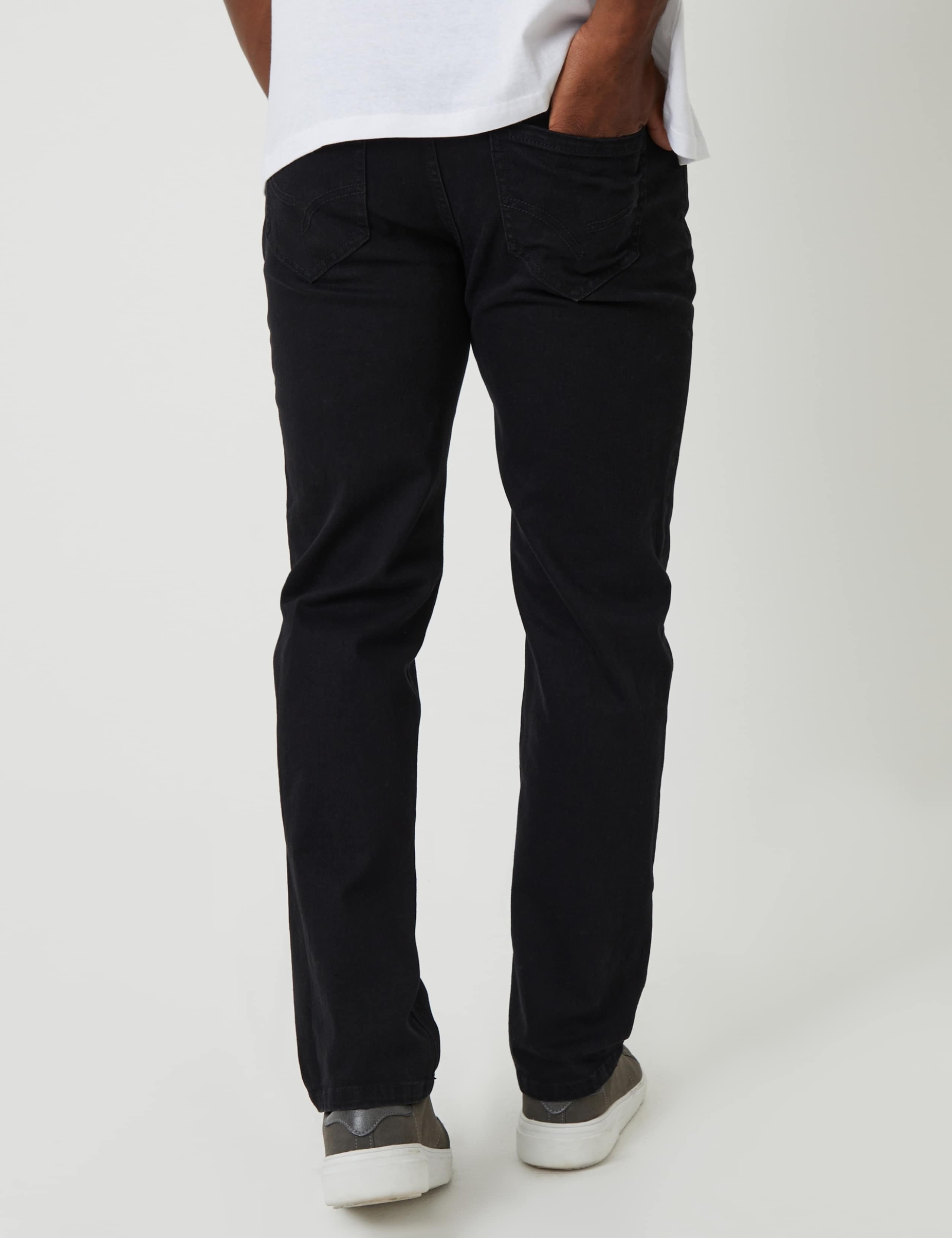 Straight Fit Cotton Rich Jeans 4 of 5