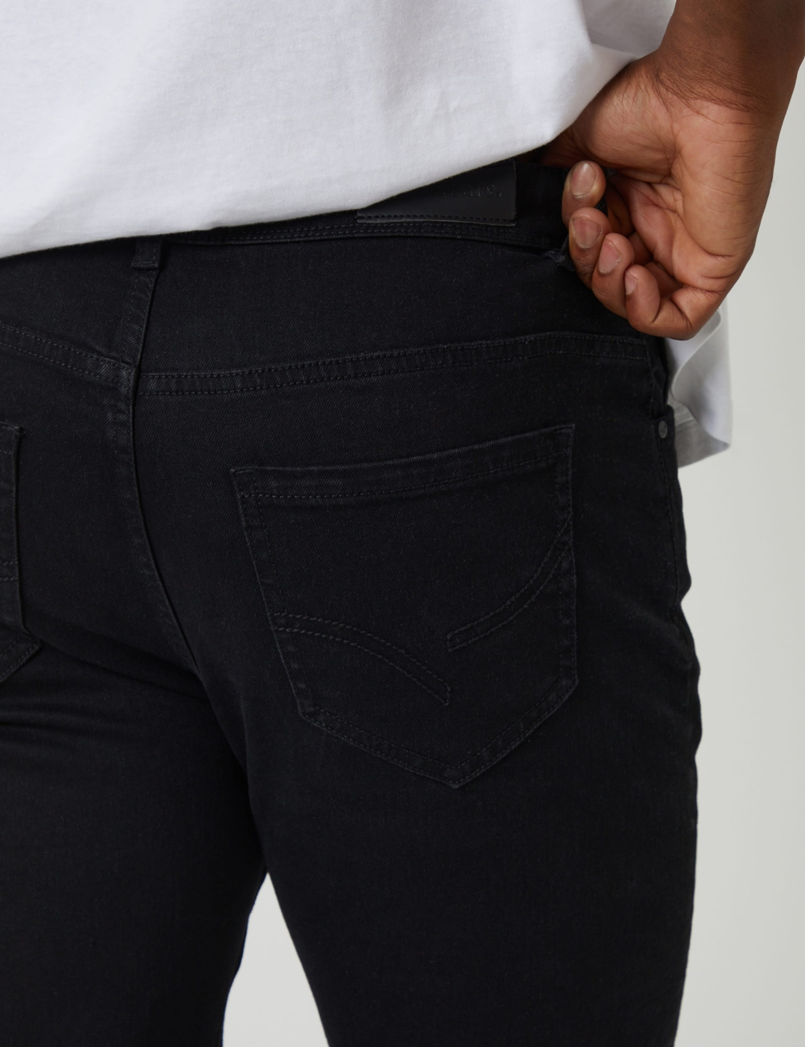 Straight Fit Cotton Rich Jeans 5 of 5