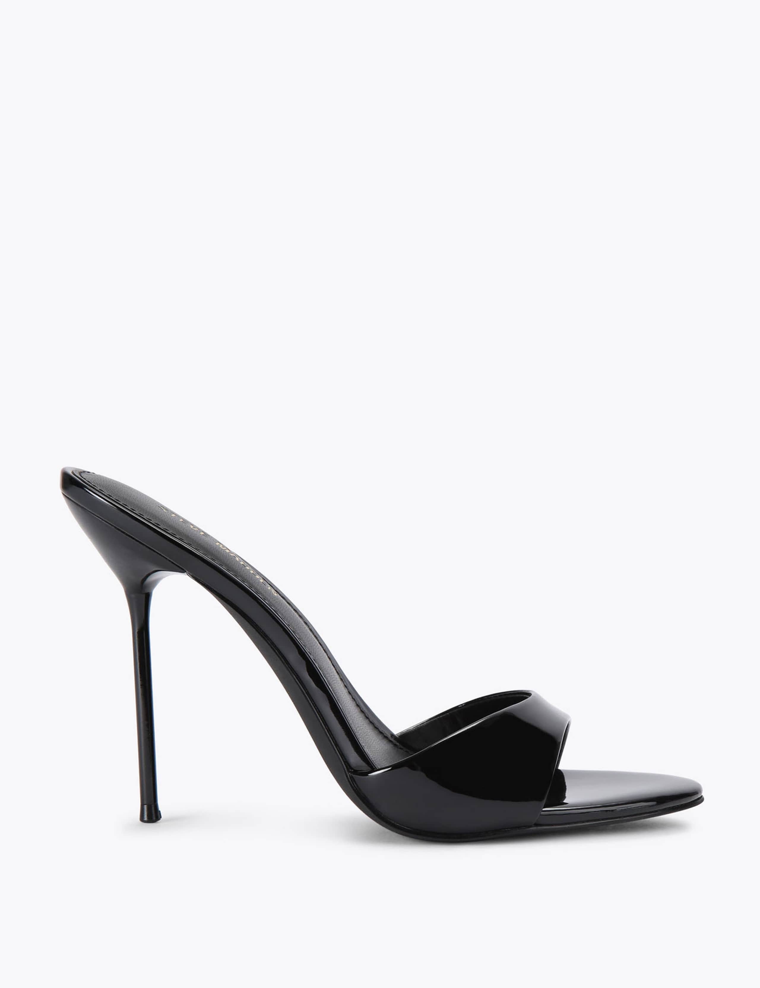 Buckle Strap Stiletto Heel Mule Sandals 2 of 6