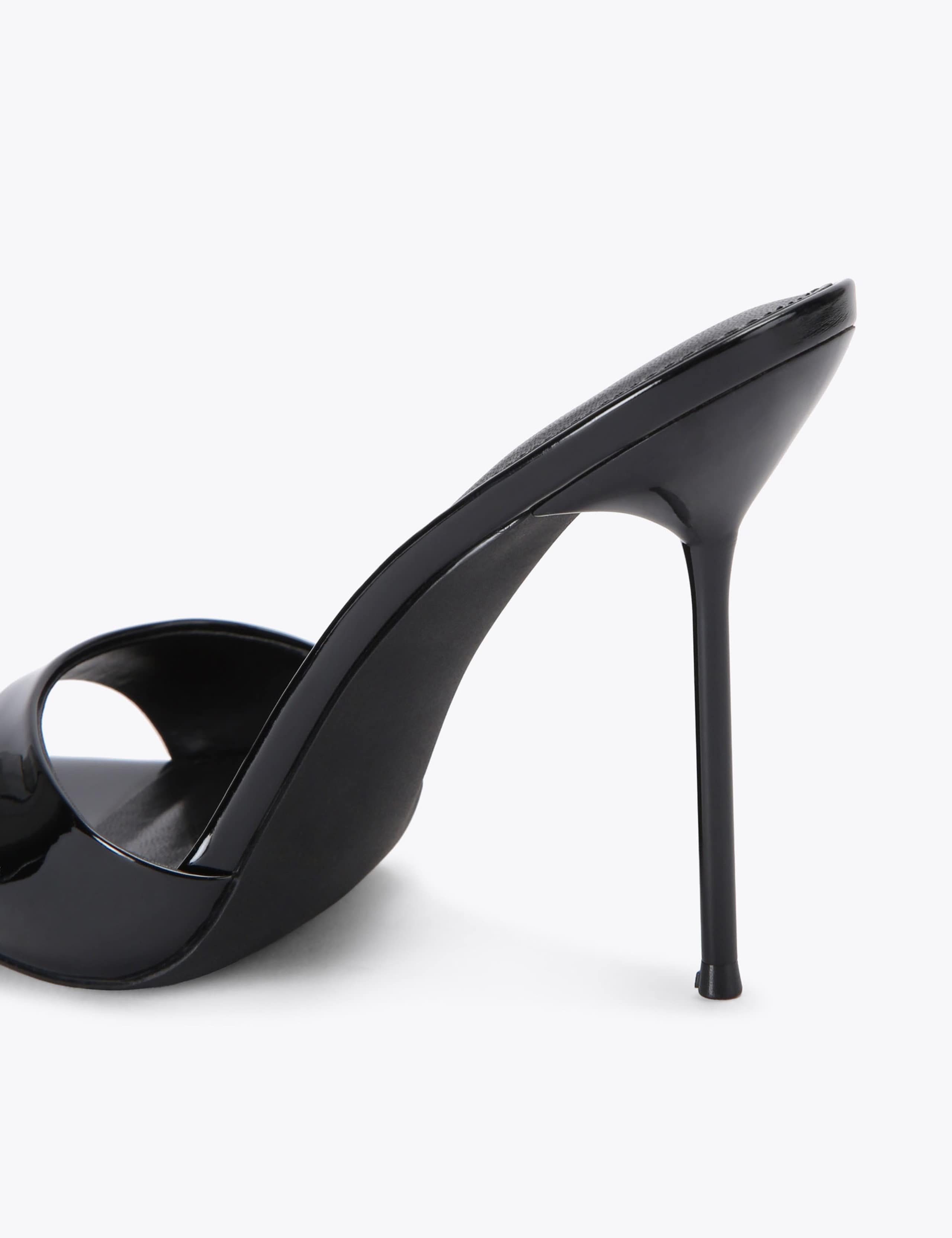 Buckle Strap Stiletto Heel Mule Sandals 5 of 6