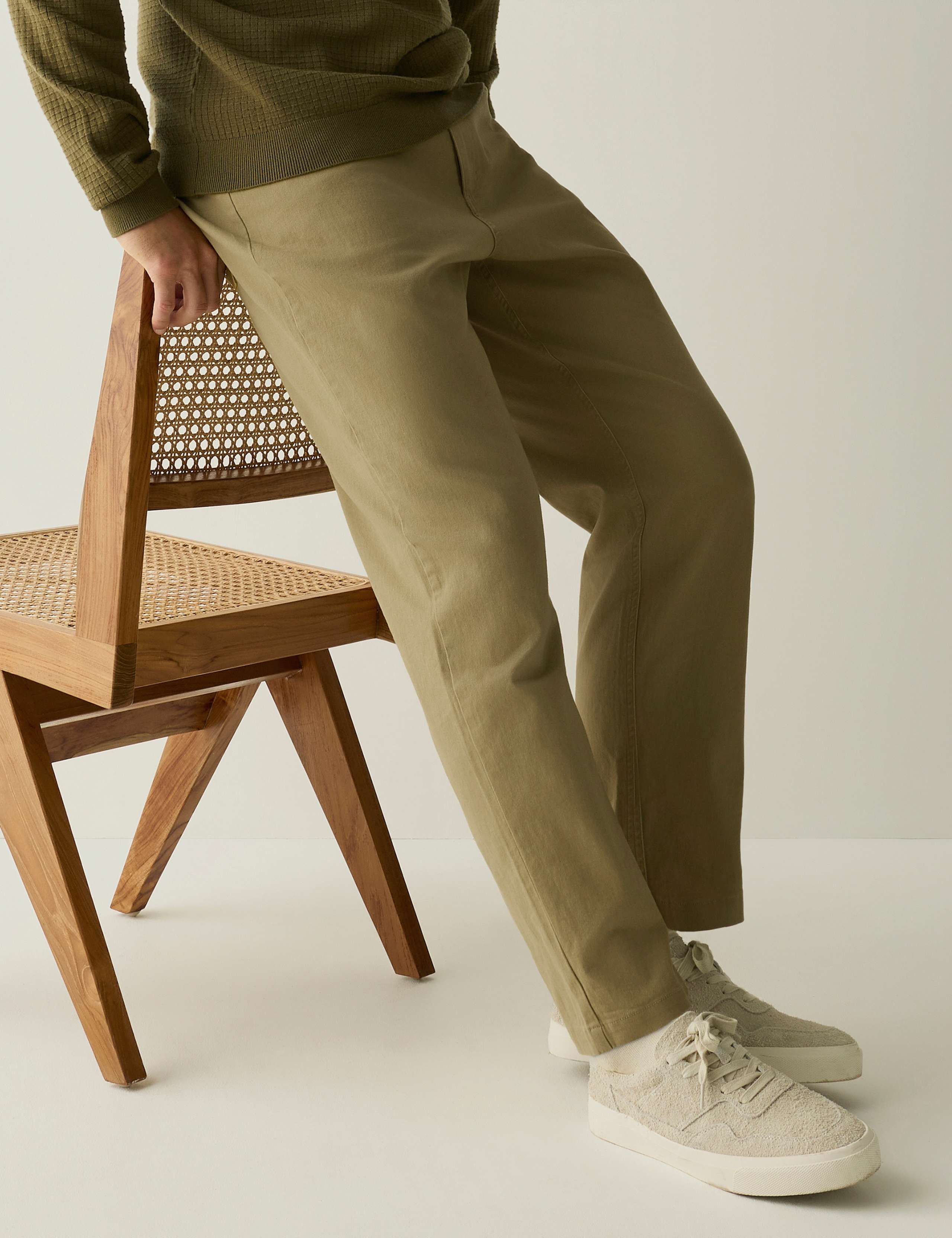 Strasbourg Cotton Rich Straight Leg Chinos 3 of 7