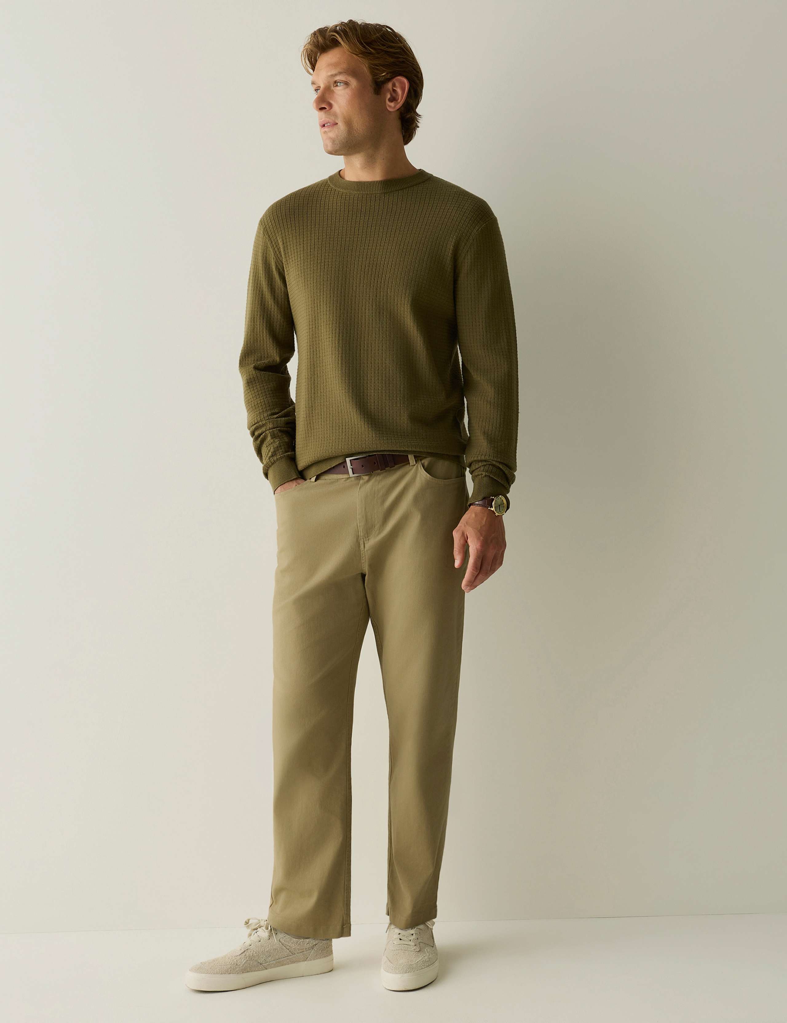 Strasbourg Cotton Rich Straight Leg Chinos 5 of 7