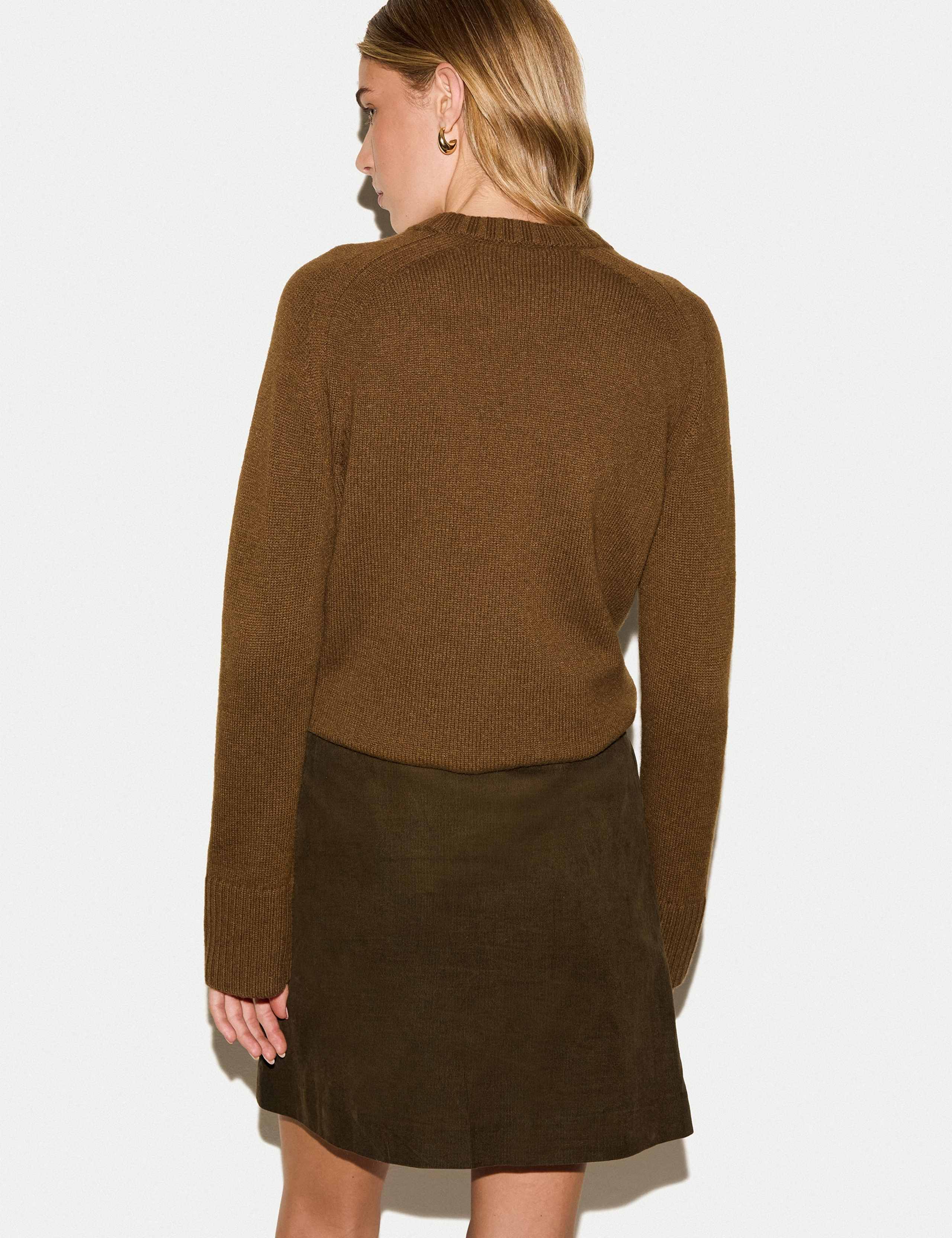 Cord High Waisted Mini Skirt 5 of 5
