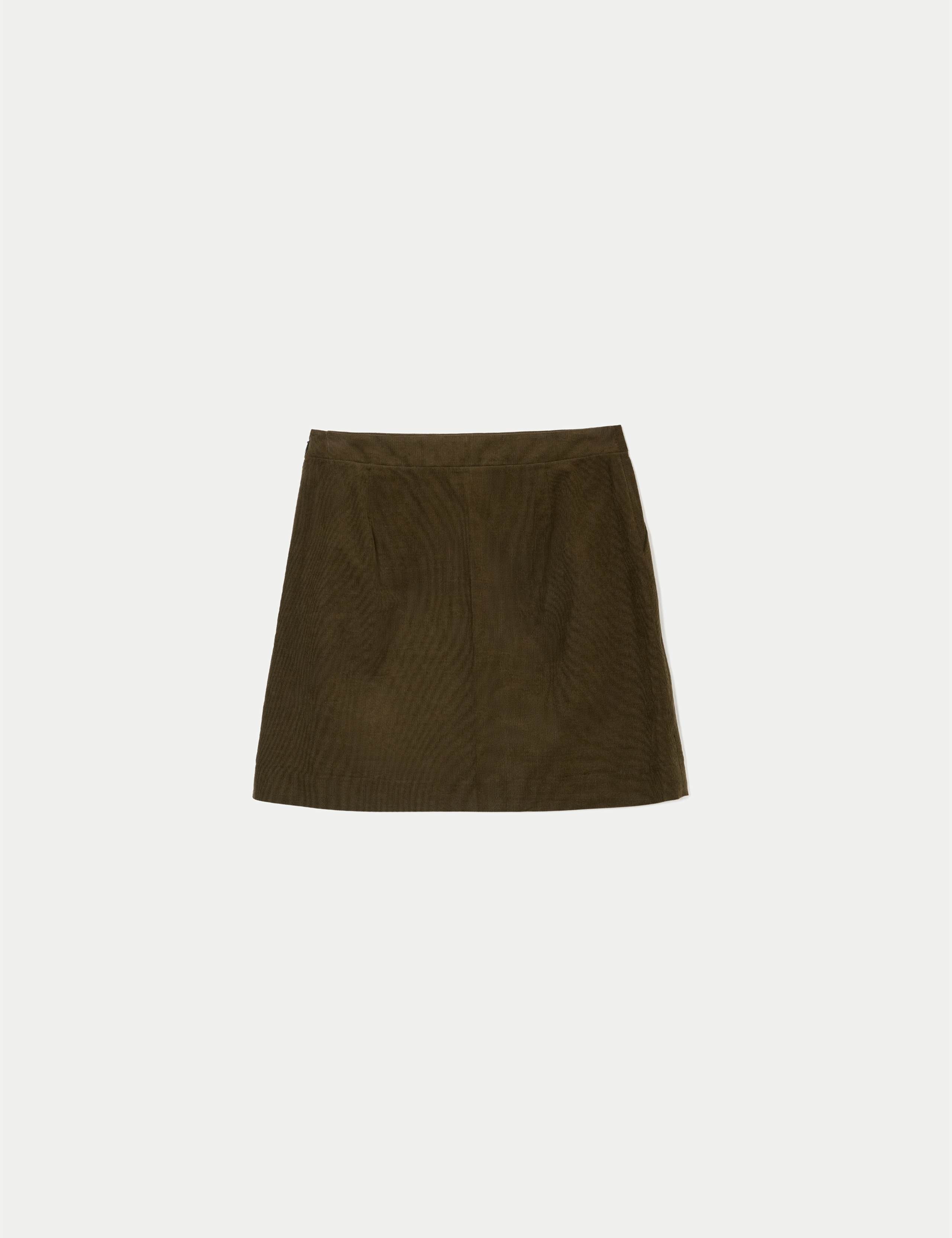 Cord High Waisted Mini Skirt 2 of 5