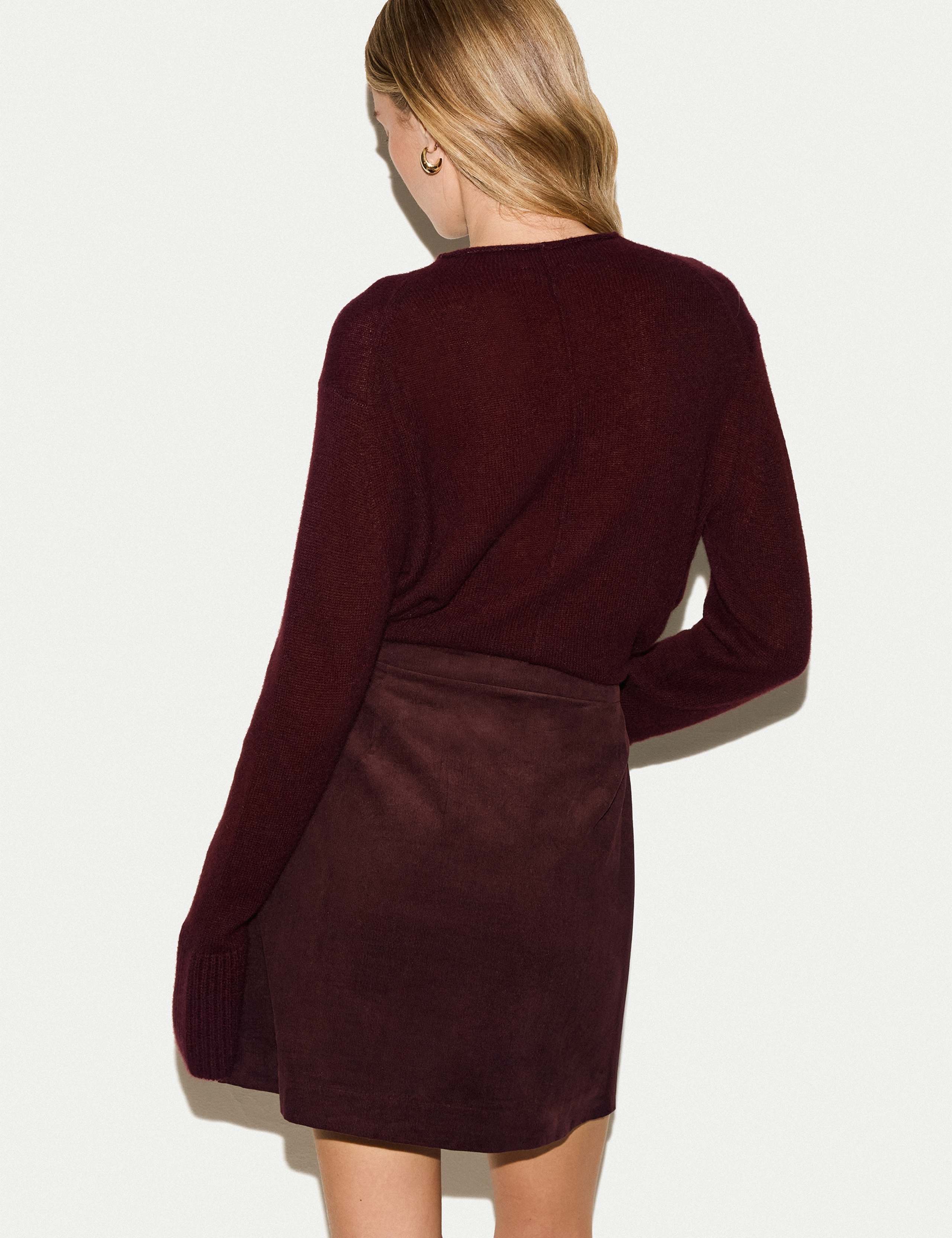 Cord High Waisted Mini Skirt 5 of 6