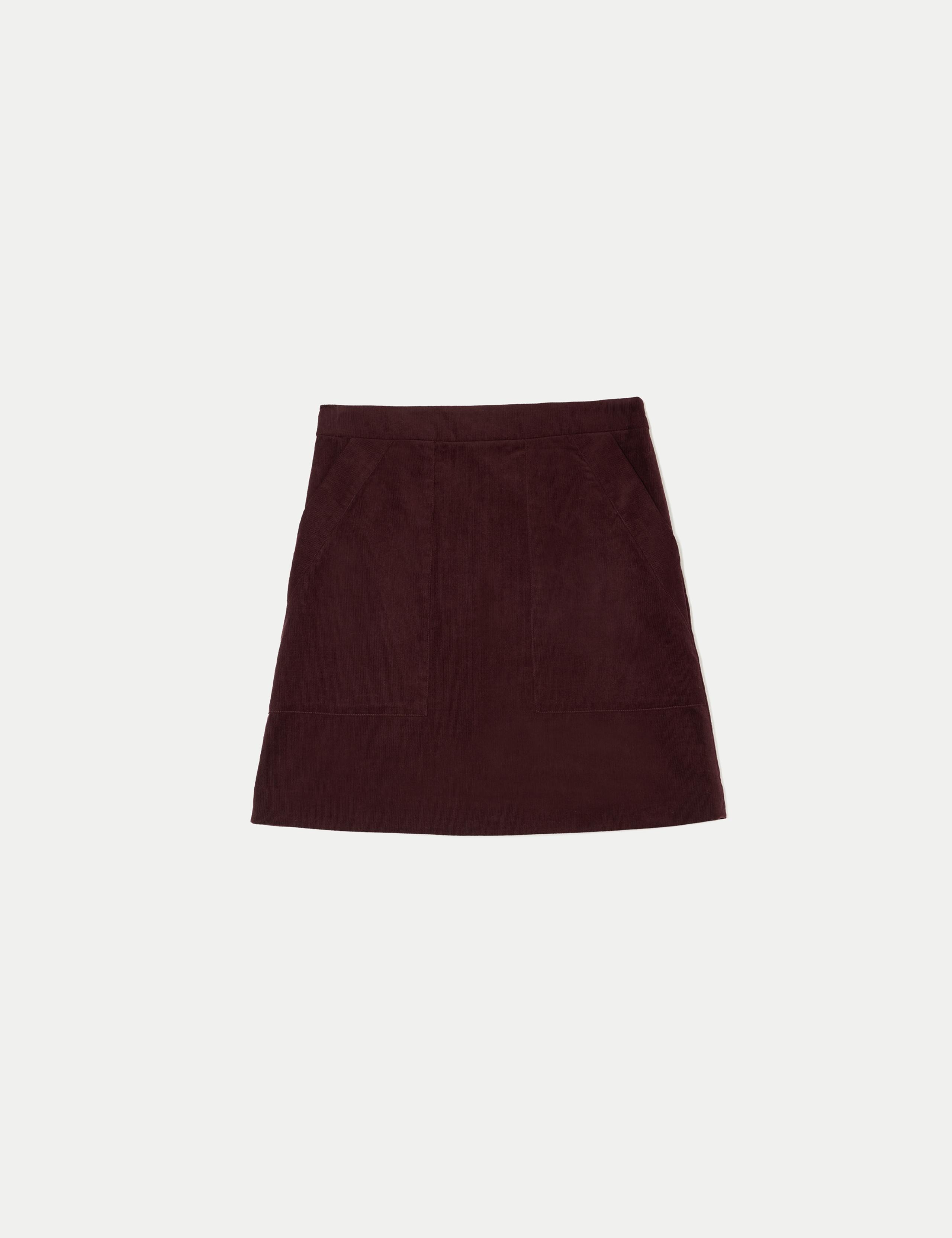 Cord High Waisted Mini Skirt 2 of 6
