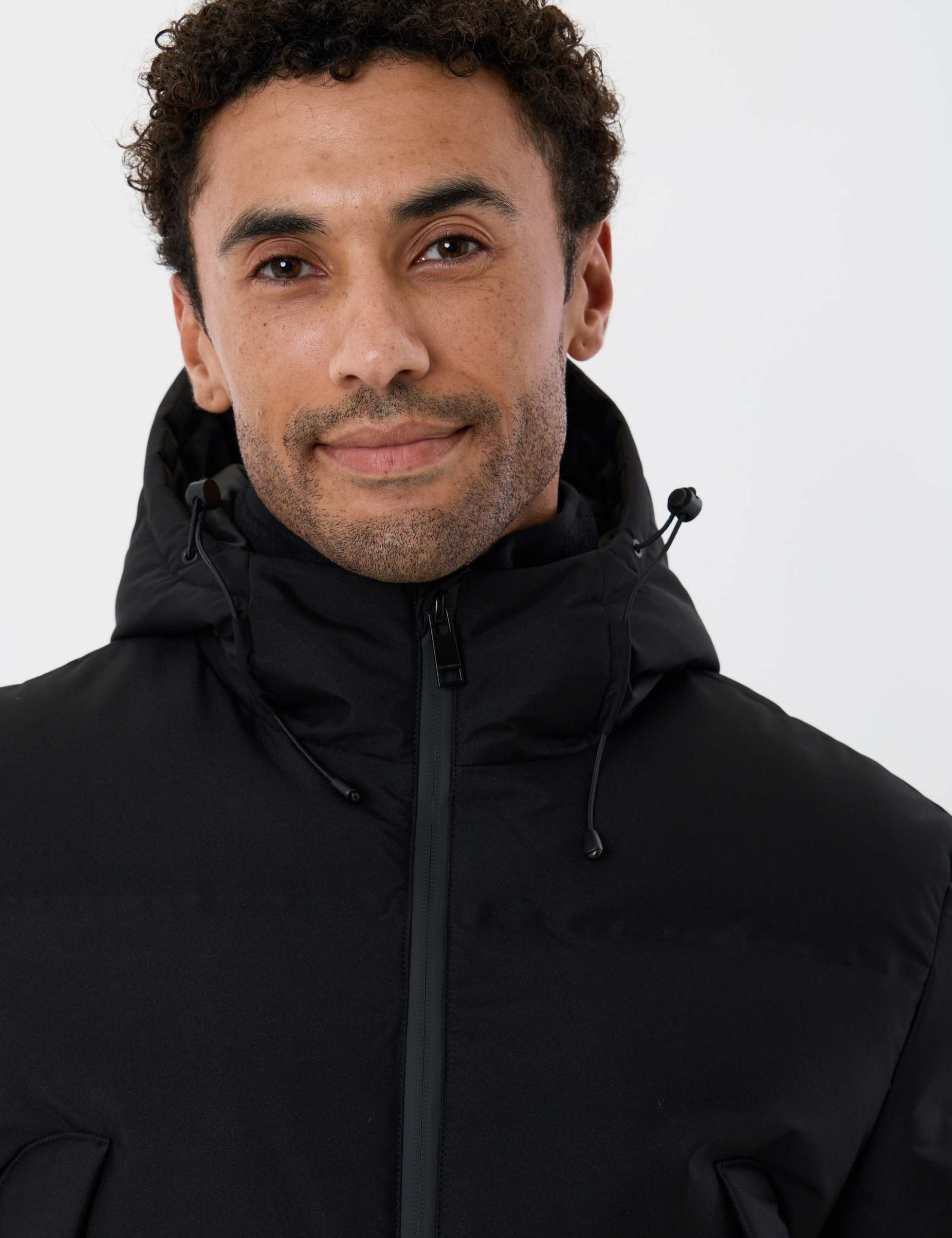 Regular Fit Showerproof Hooded Puffer Jacket 4 of 7