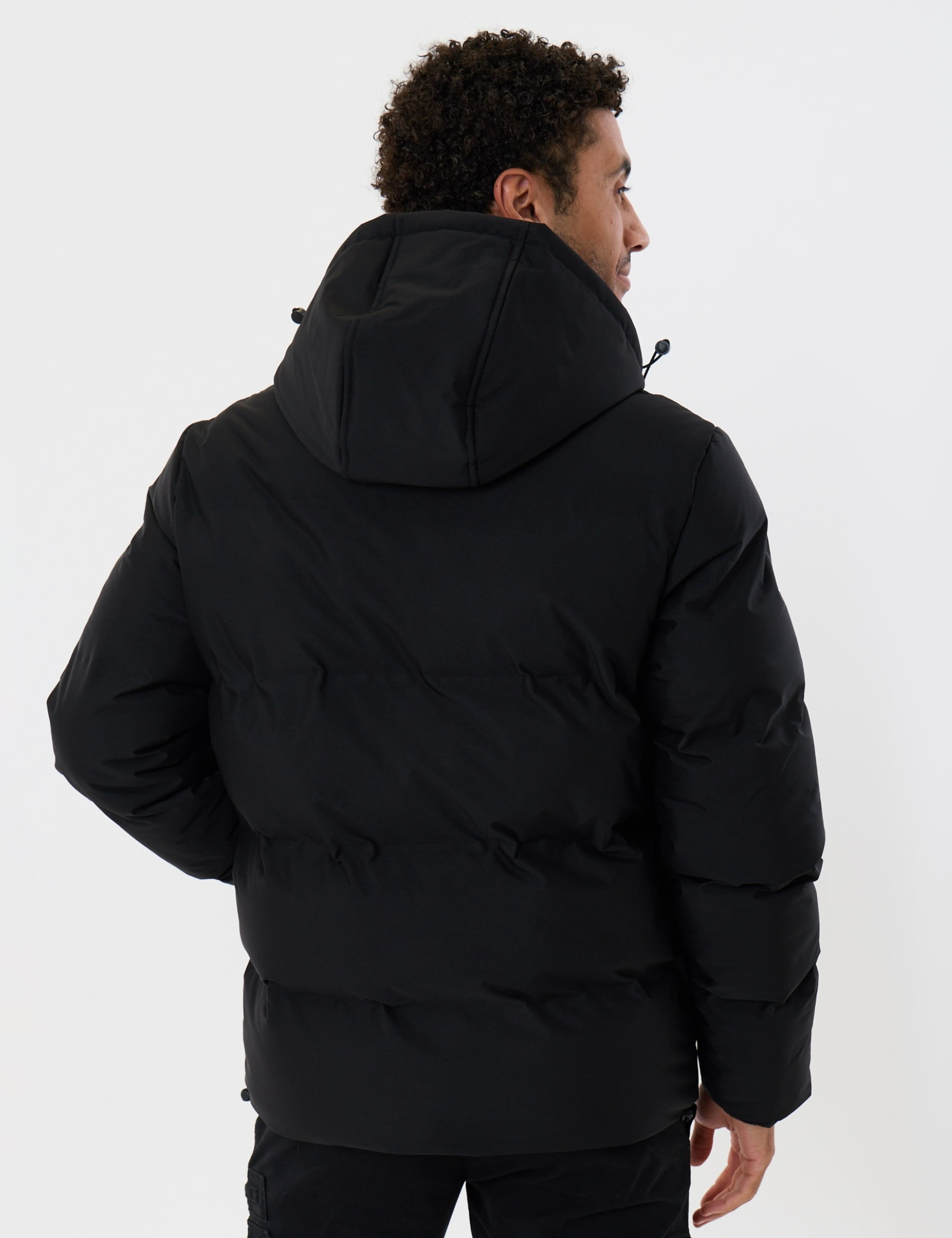 Regular Fit Showerproof Hooded Puffer Jacket 5 of 7