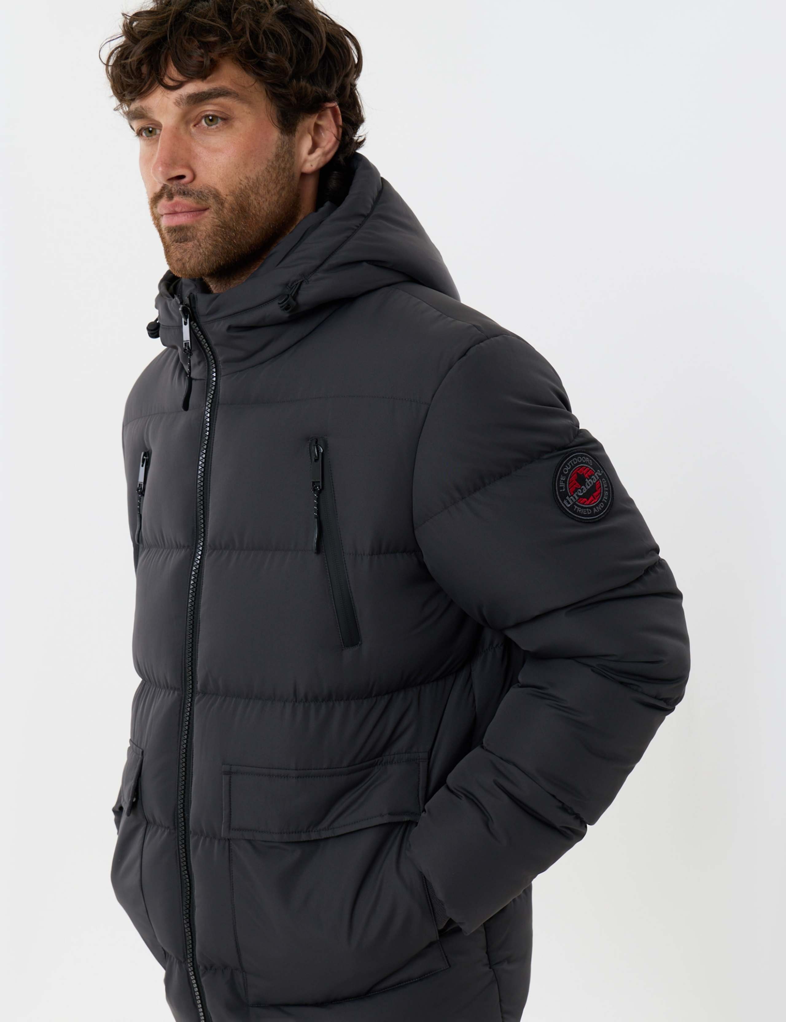 Regular Fit Quilted Hooded Puffer Jacket 5 of 8