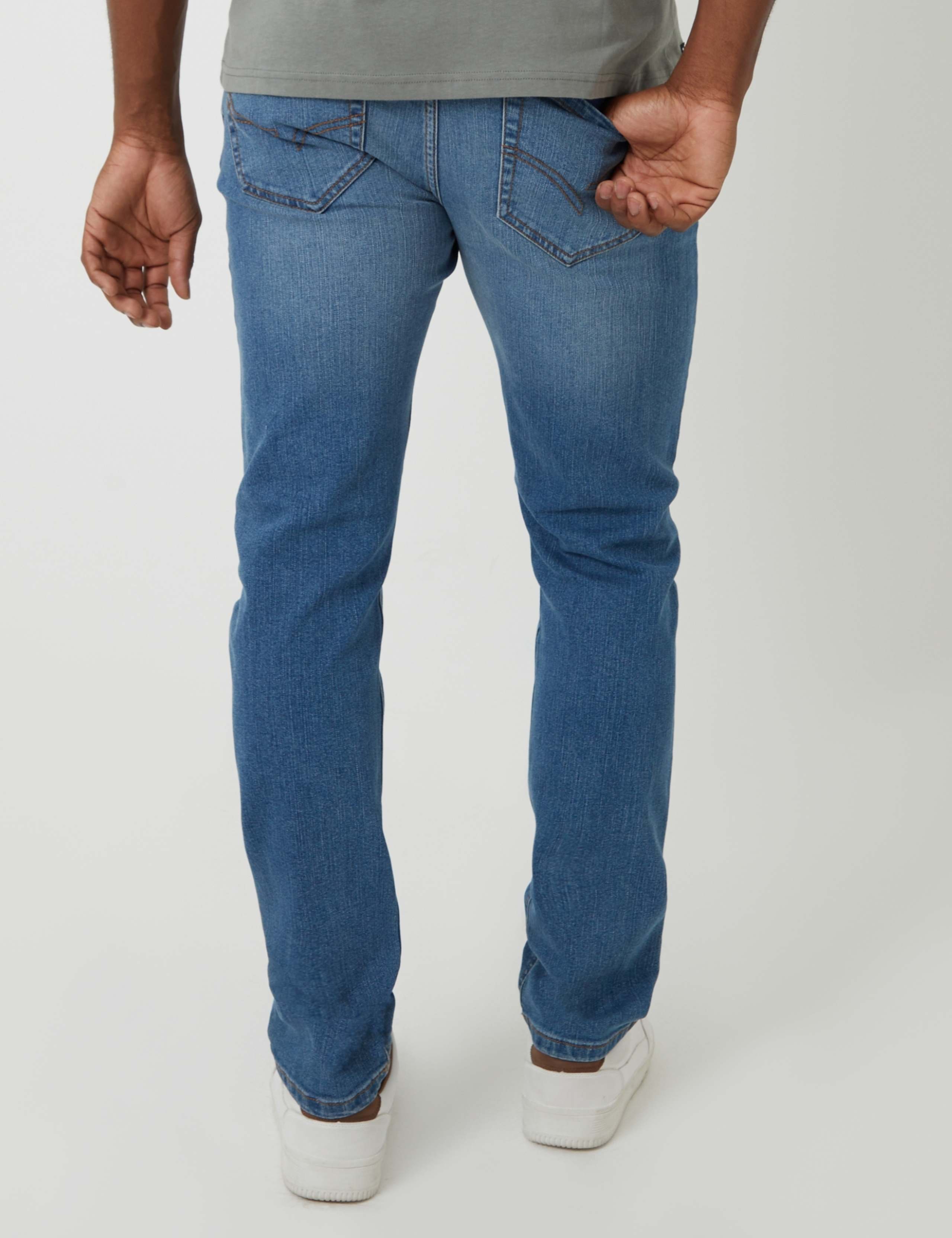 Slim Fit Cotton Rich Jeans 4 of 5