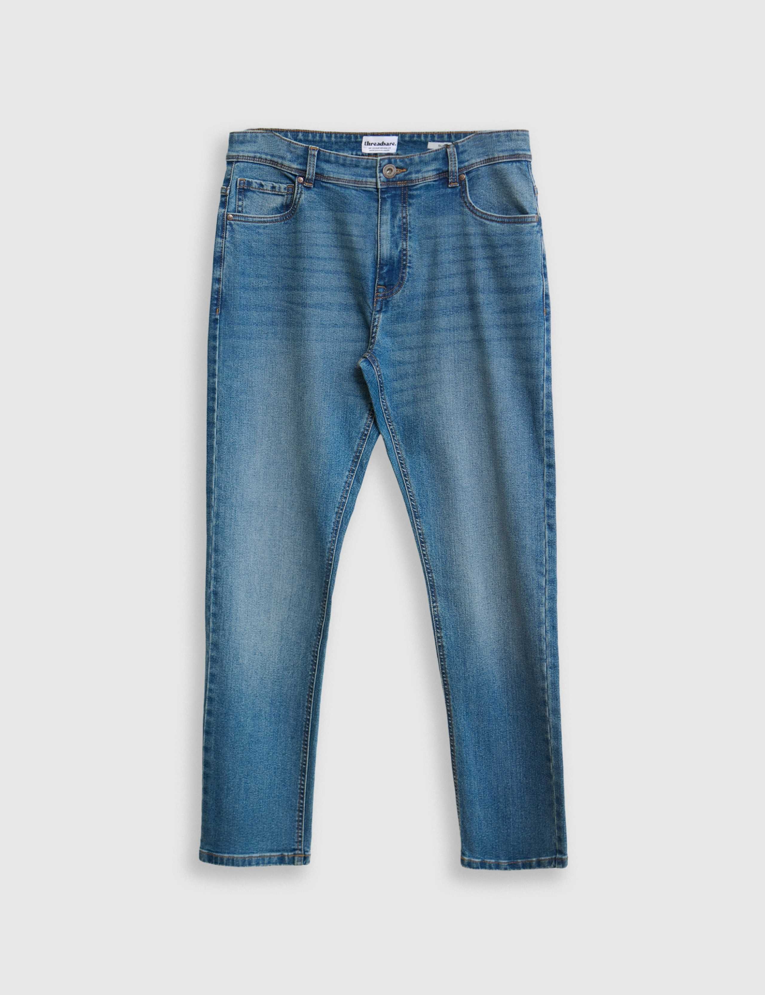 Slim Fit Cotton Rich Jeans 2 of 5