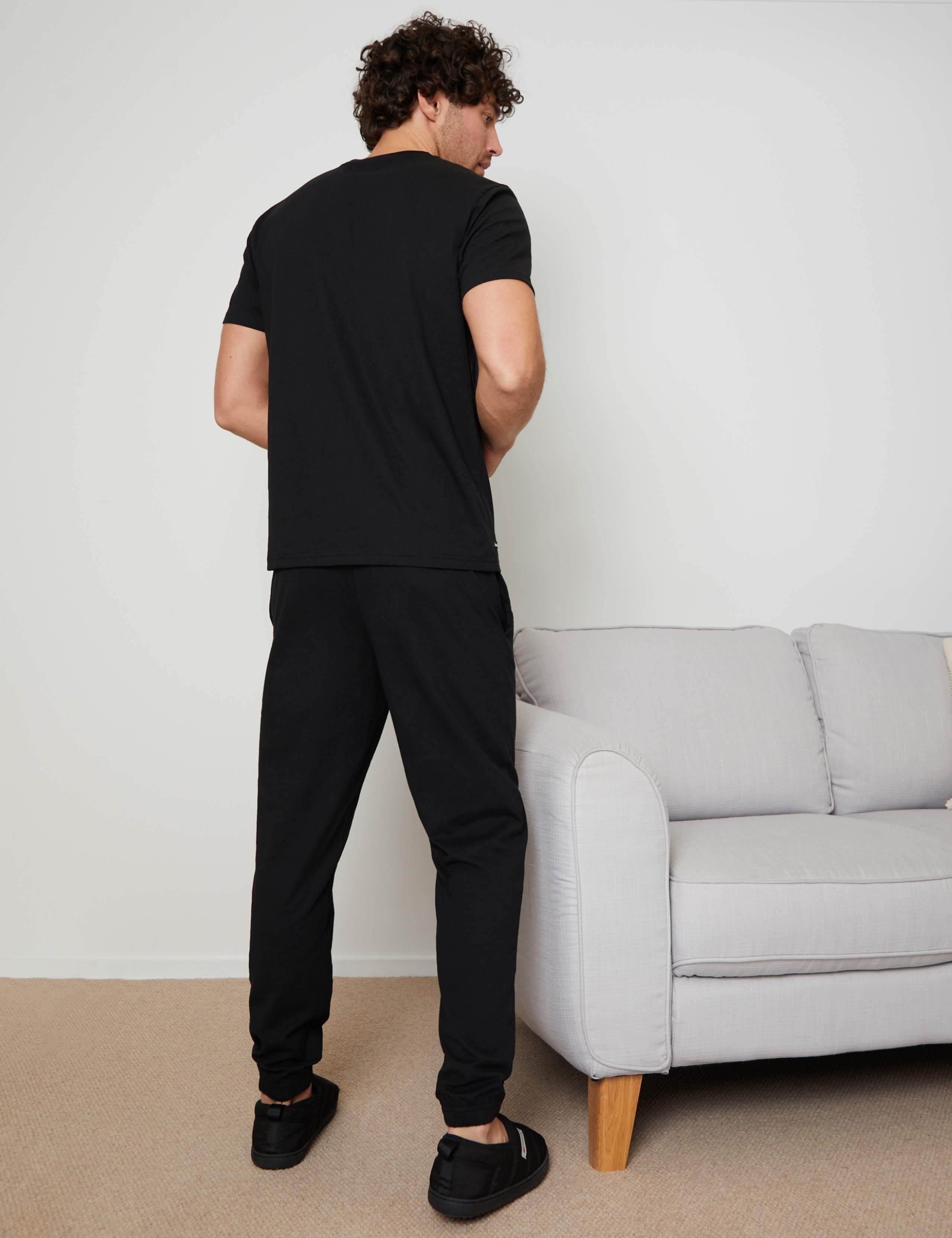 Cotton Rich Crew Neck Lounge Set 4 of 5