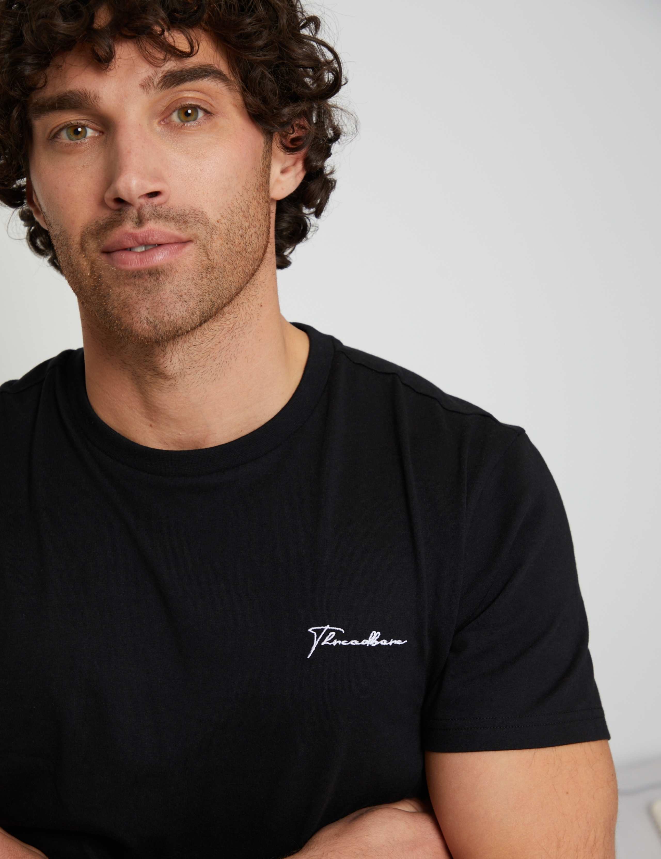 Cotton Rich Crew Neck Lounge Set 5 of 5
