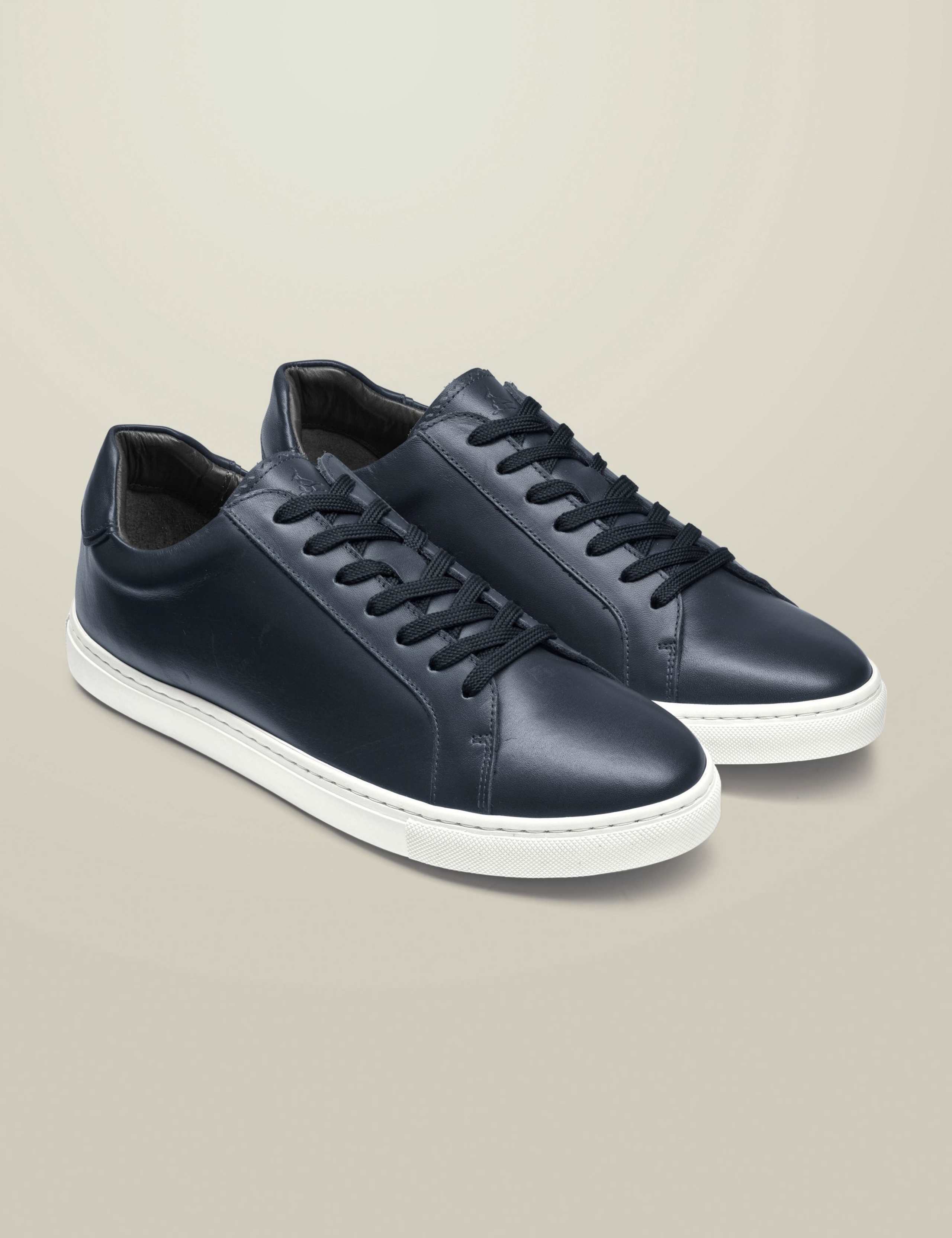 Leather Lace Up Trainers 4 of 6