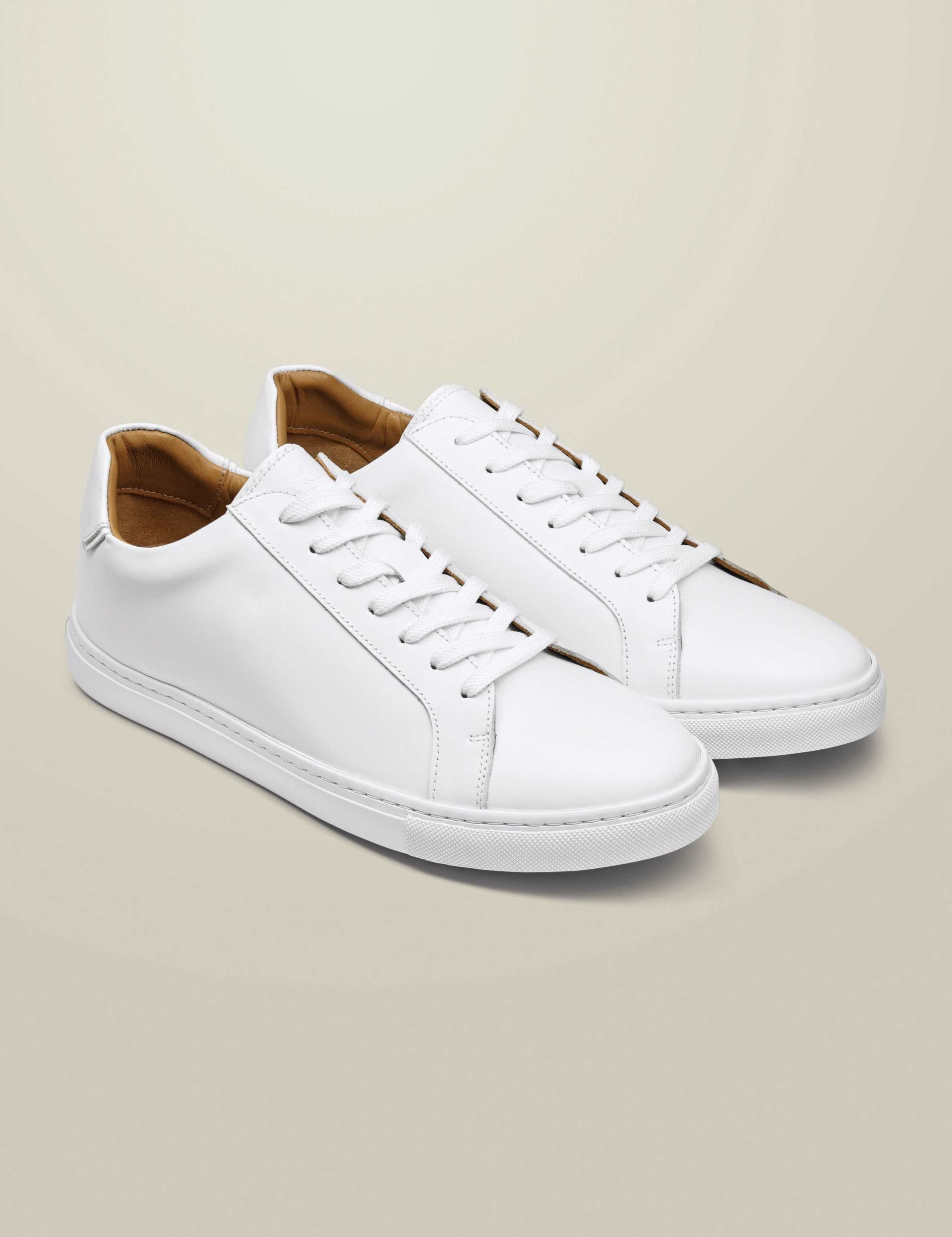 Leather Lace Up Trainers 4 of 6