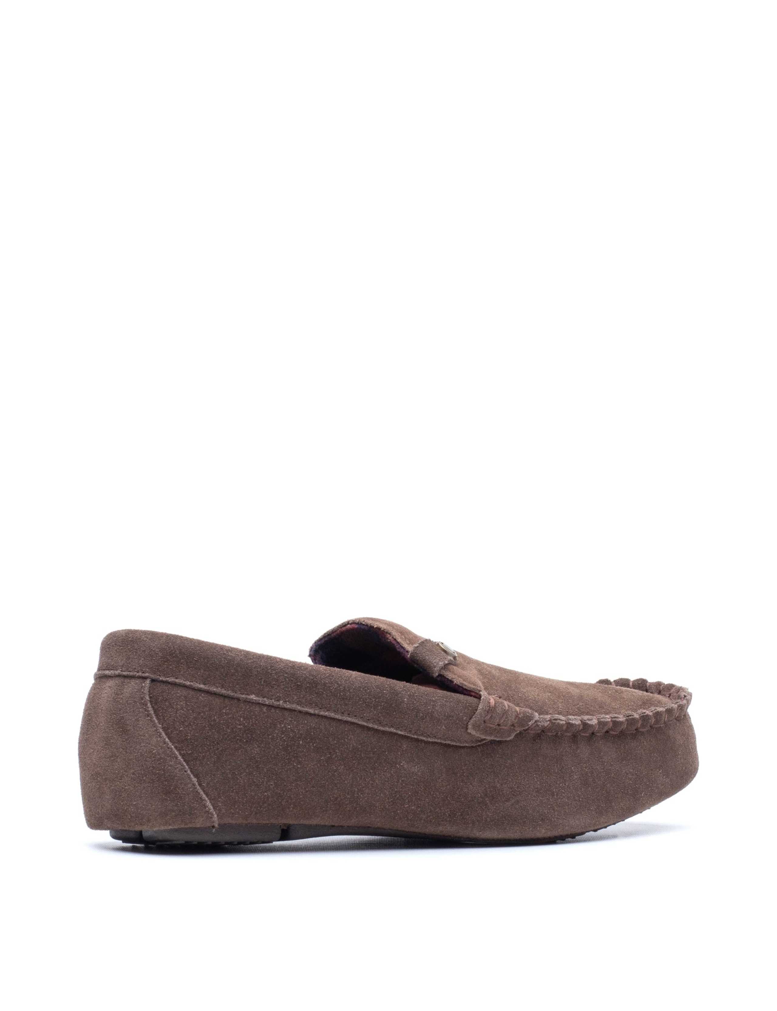 Suede Moccasin Slippers 3 of 5