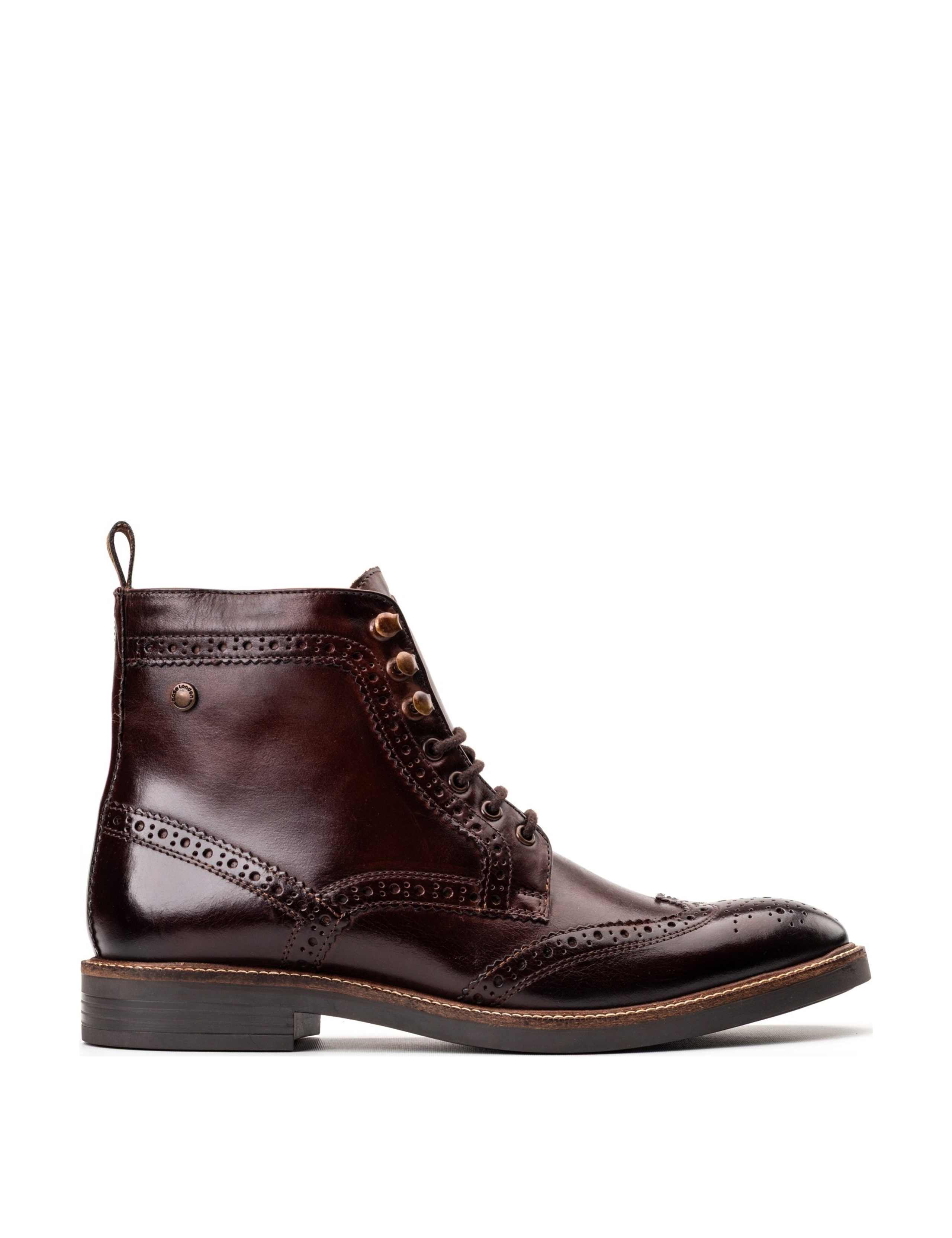 Leather Brogue Boots 1 of 5