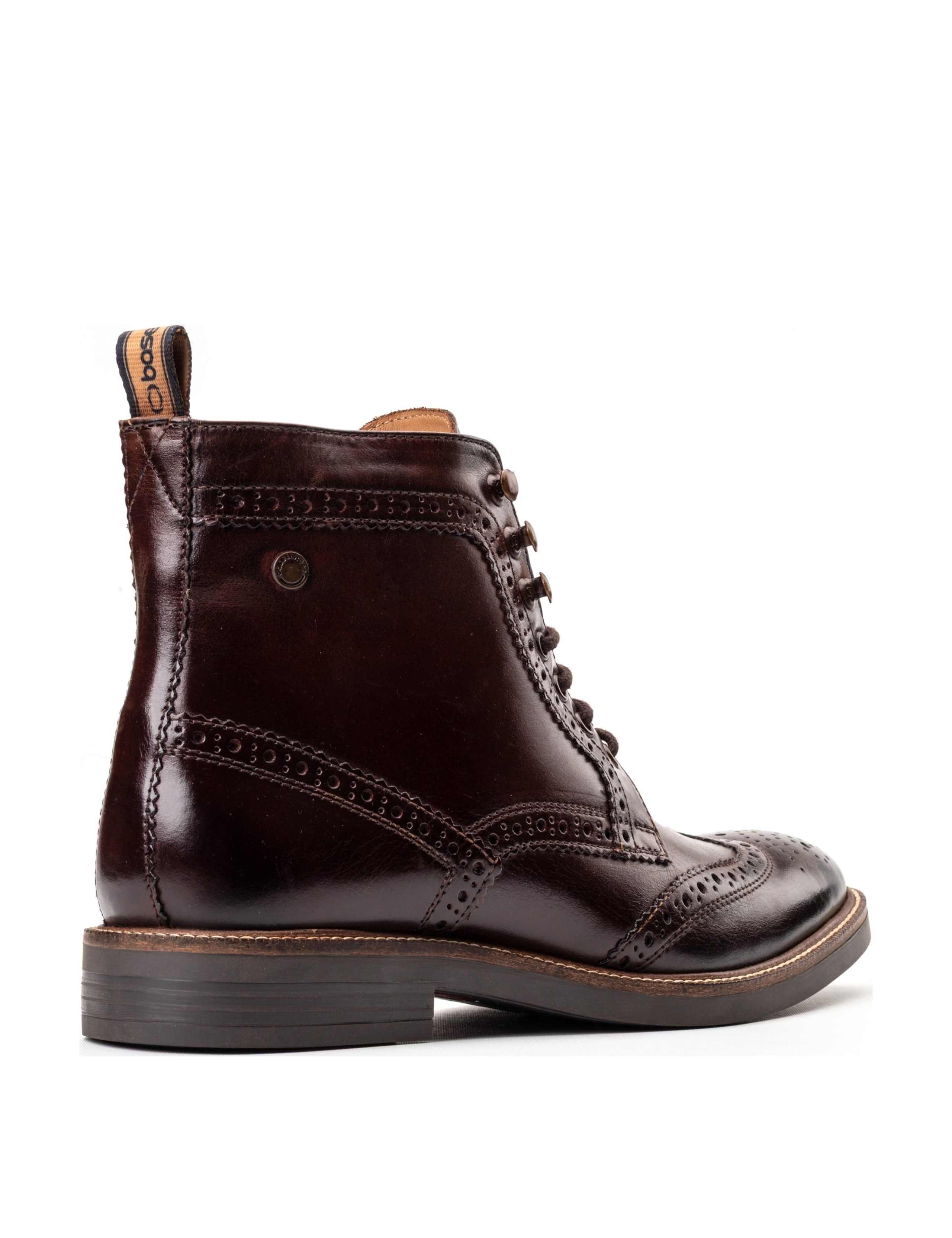 Leather Brogue Boots 3 of 5