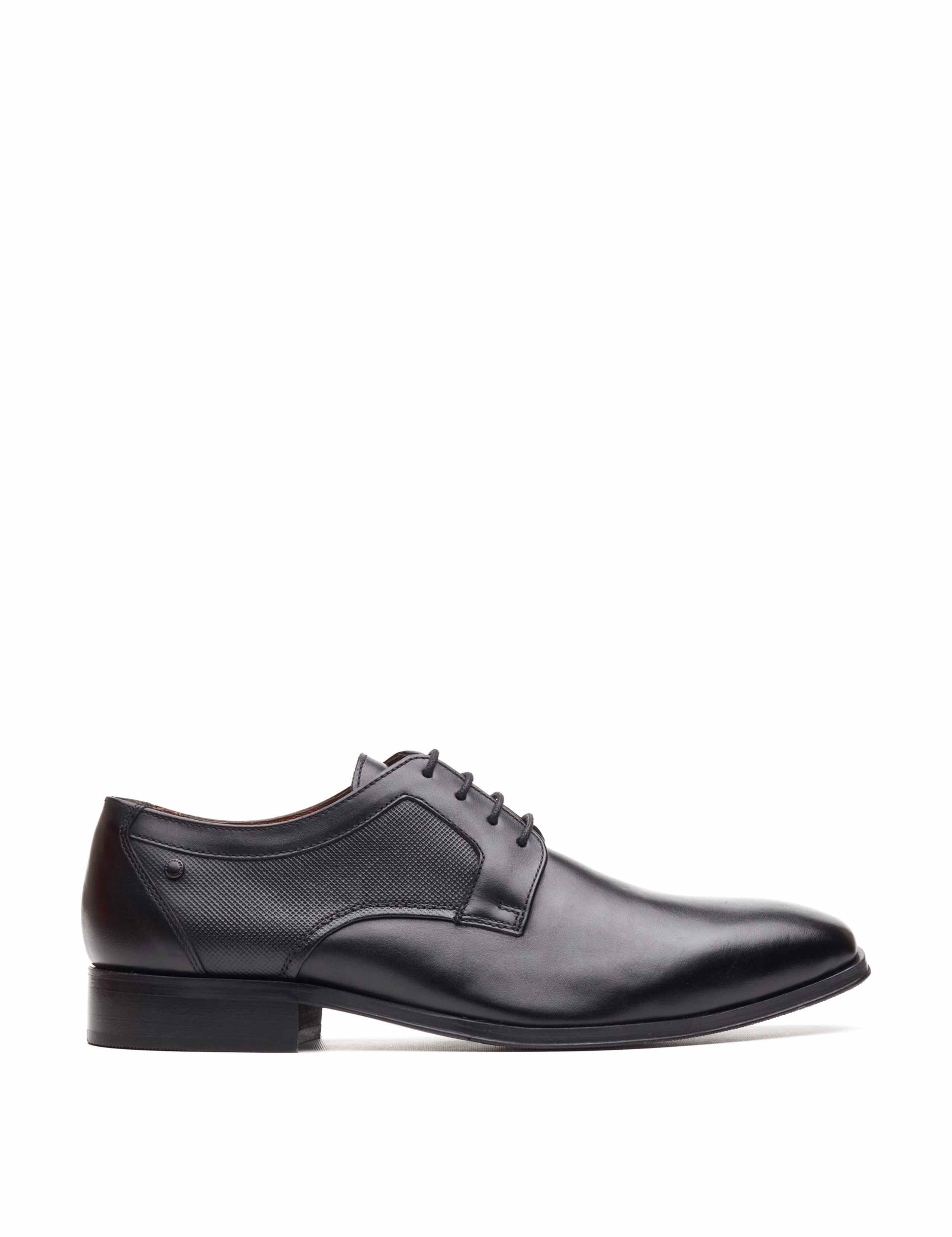 Leather Lace Up Derby Shoes 1 of 5