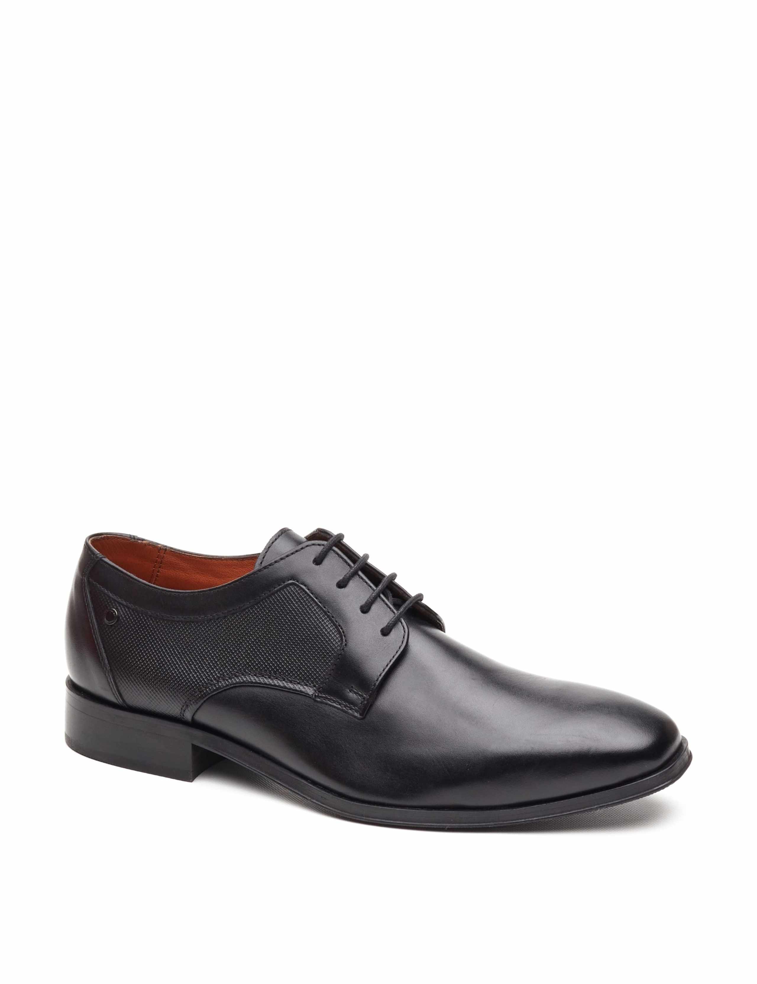 Leather Lace Up Derby Shoes 2 of 5
