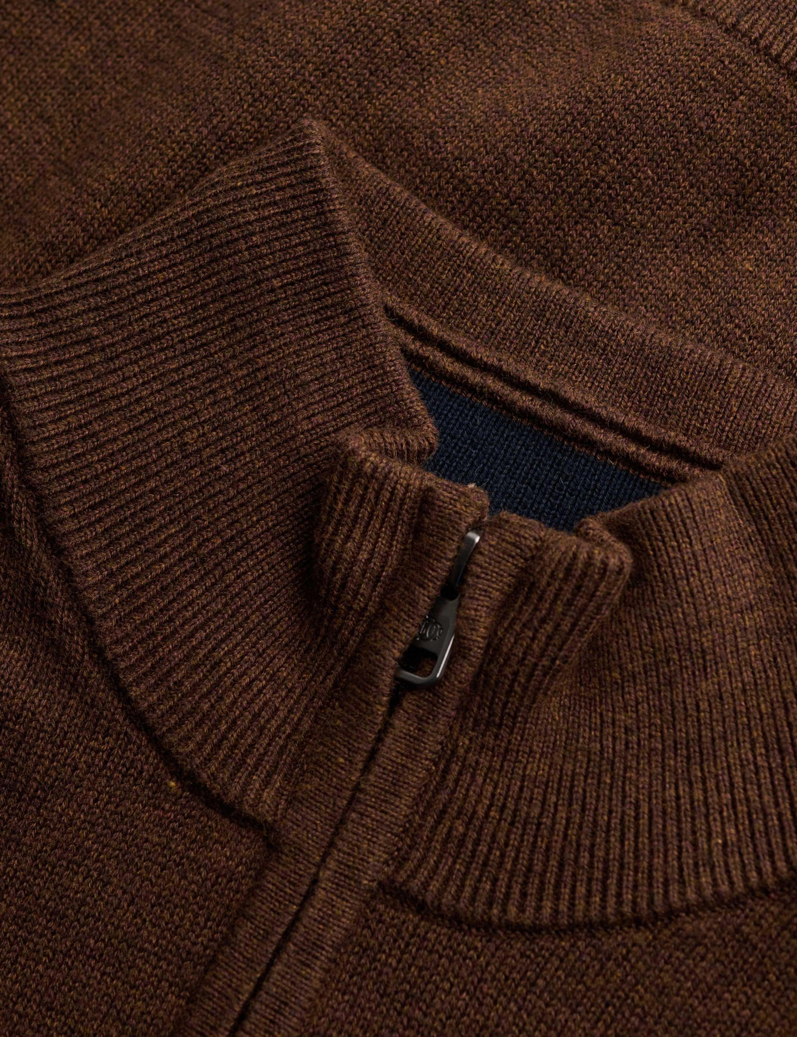 Pure Cotton Half Zip Jumper 7 of 7