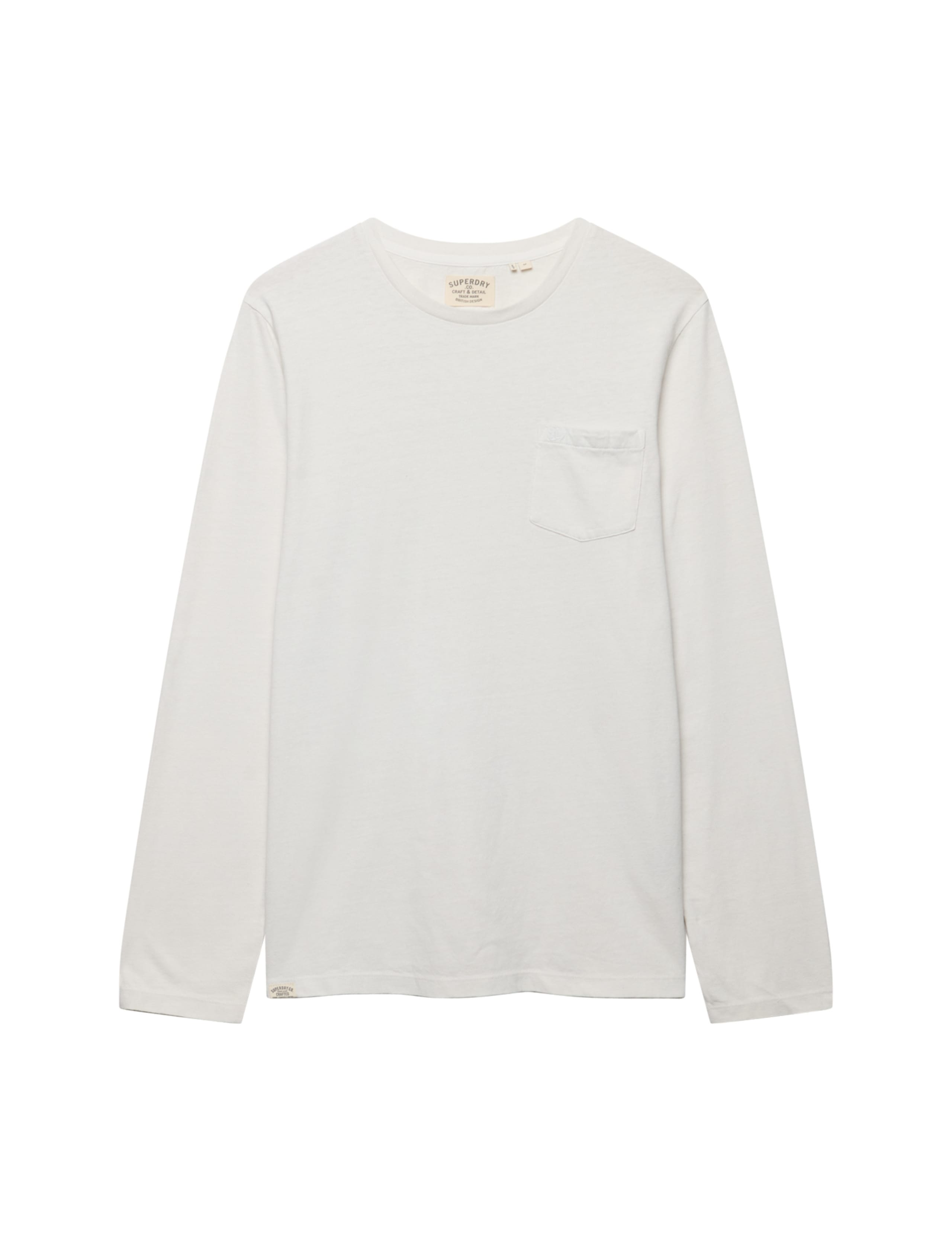 Cotton Rich Long Sleeve T-Shirt With Linen 2 of 7