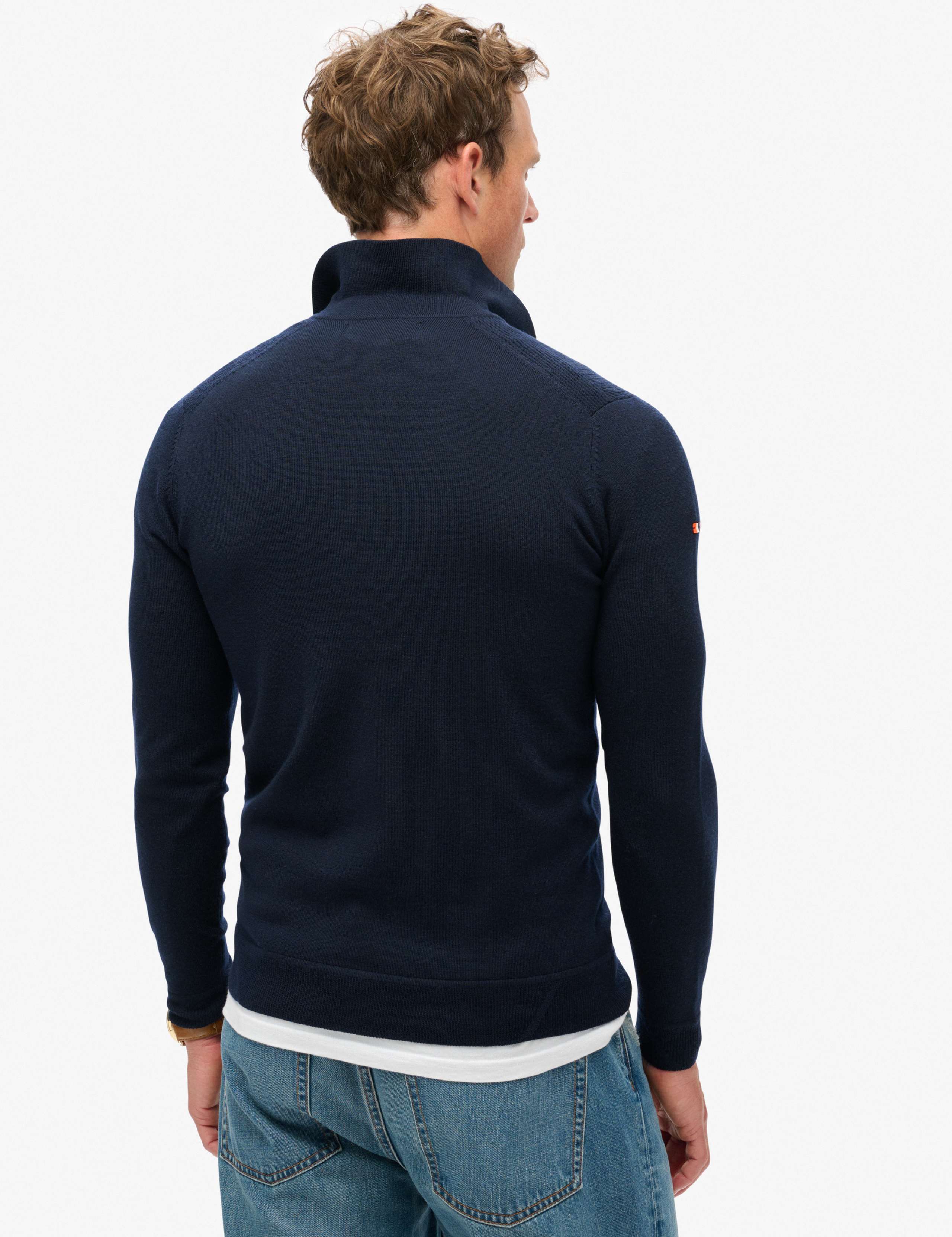 Merino Long Sleeve Polo Jumper 2 of 5