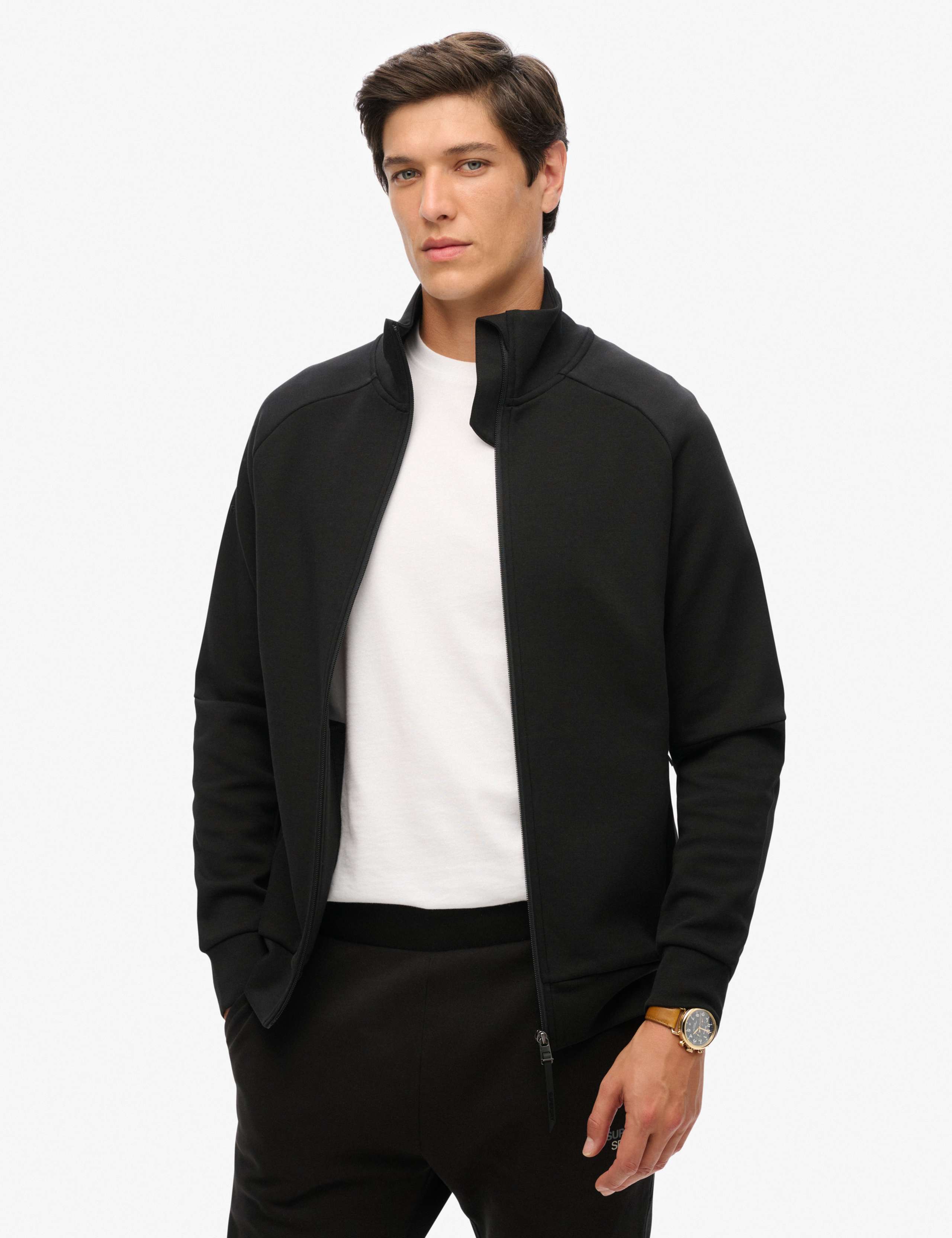 Cotton Rich Fleece Zip Up Jacket 4 of 6