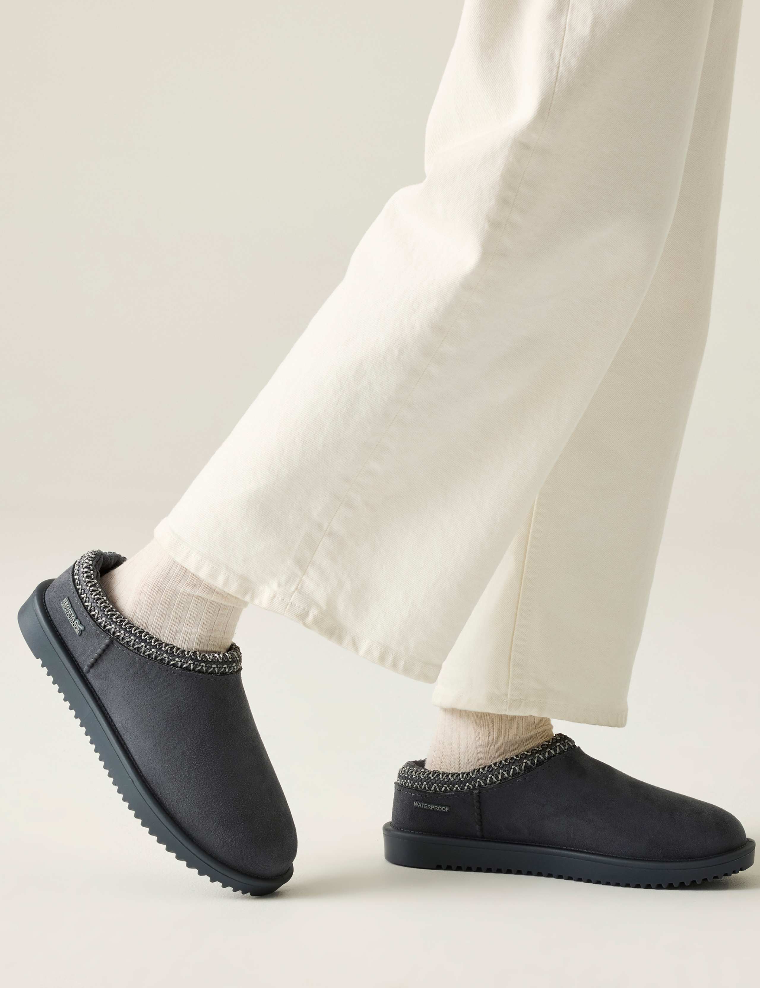 Risley Waterproof Flat Mules 2 of 8