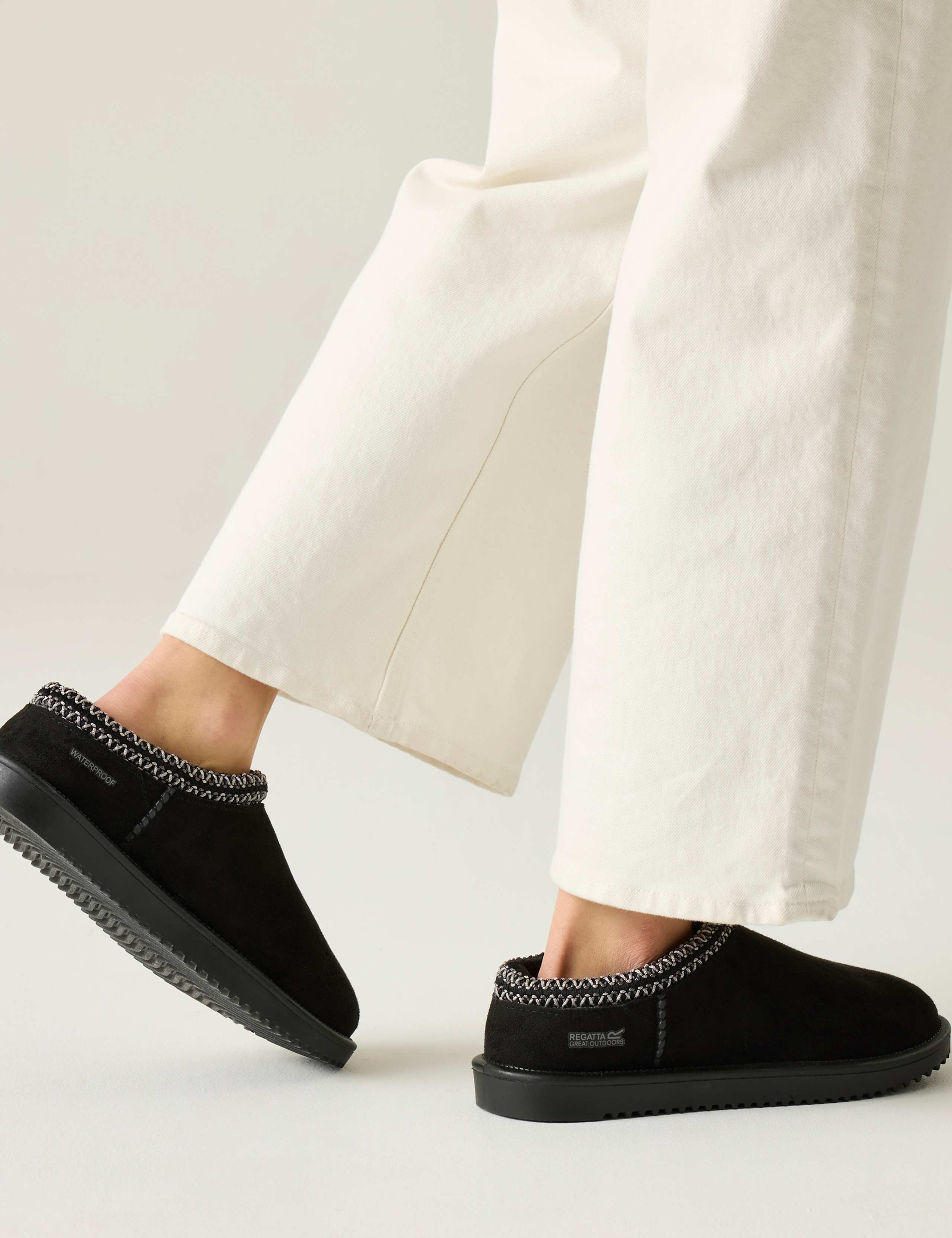 Risley Waterproof Flat Mules 3 of 9