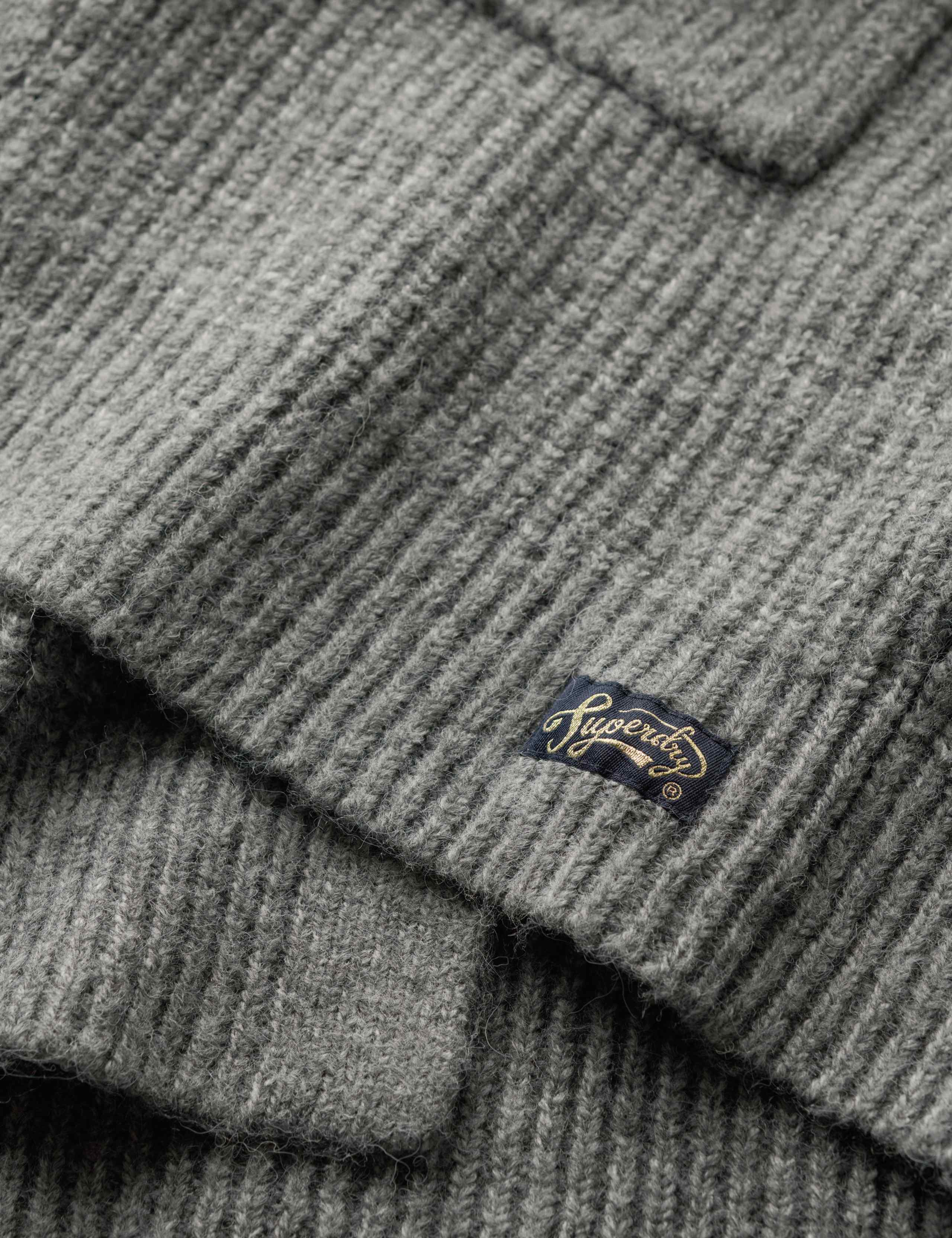 Knitted Ribbed Longline Cardigan 5 of 5