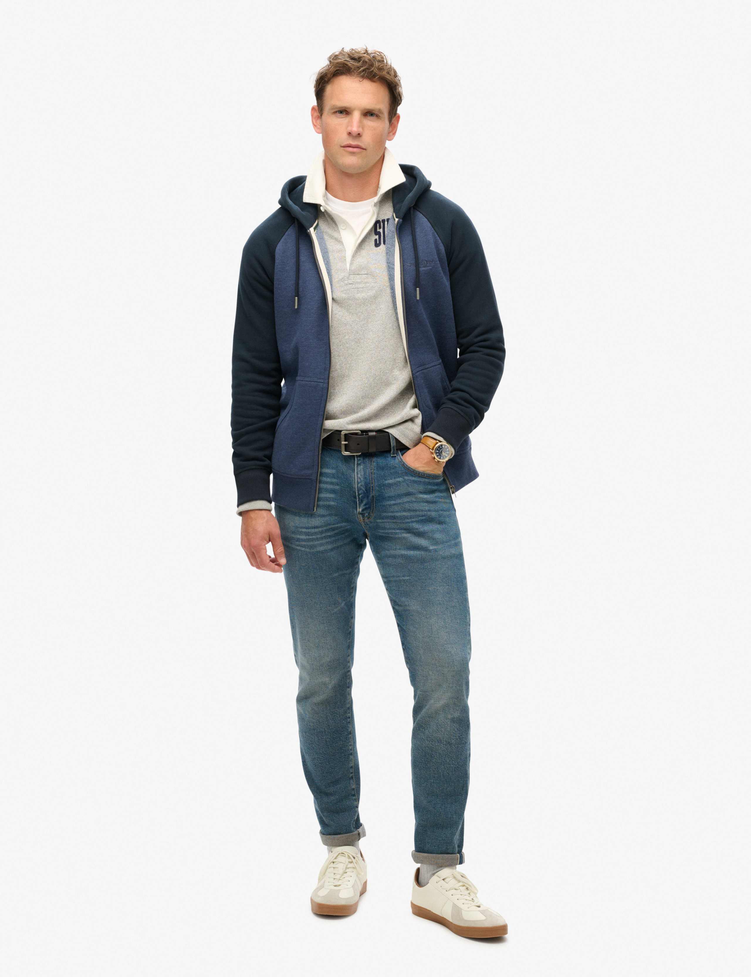 Cotton Rich Zip Up Hoodie 4 of 5