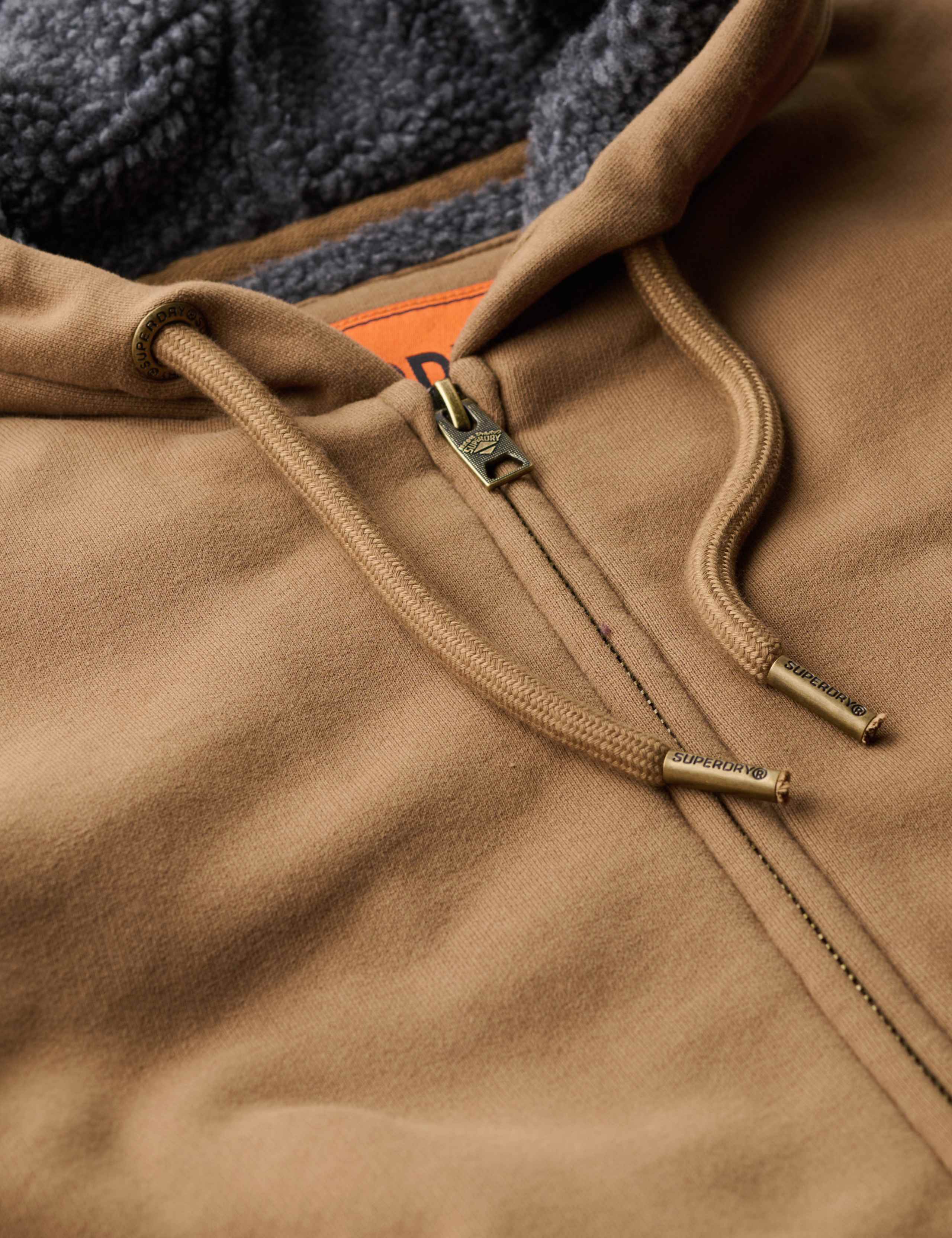 Cotton Rich Zip Up Hoodie 5 of 5