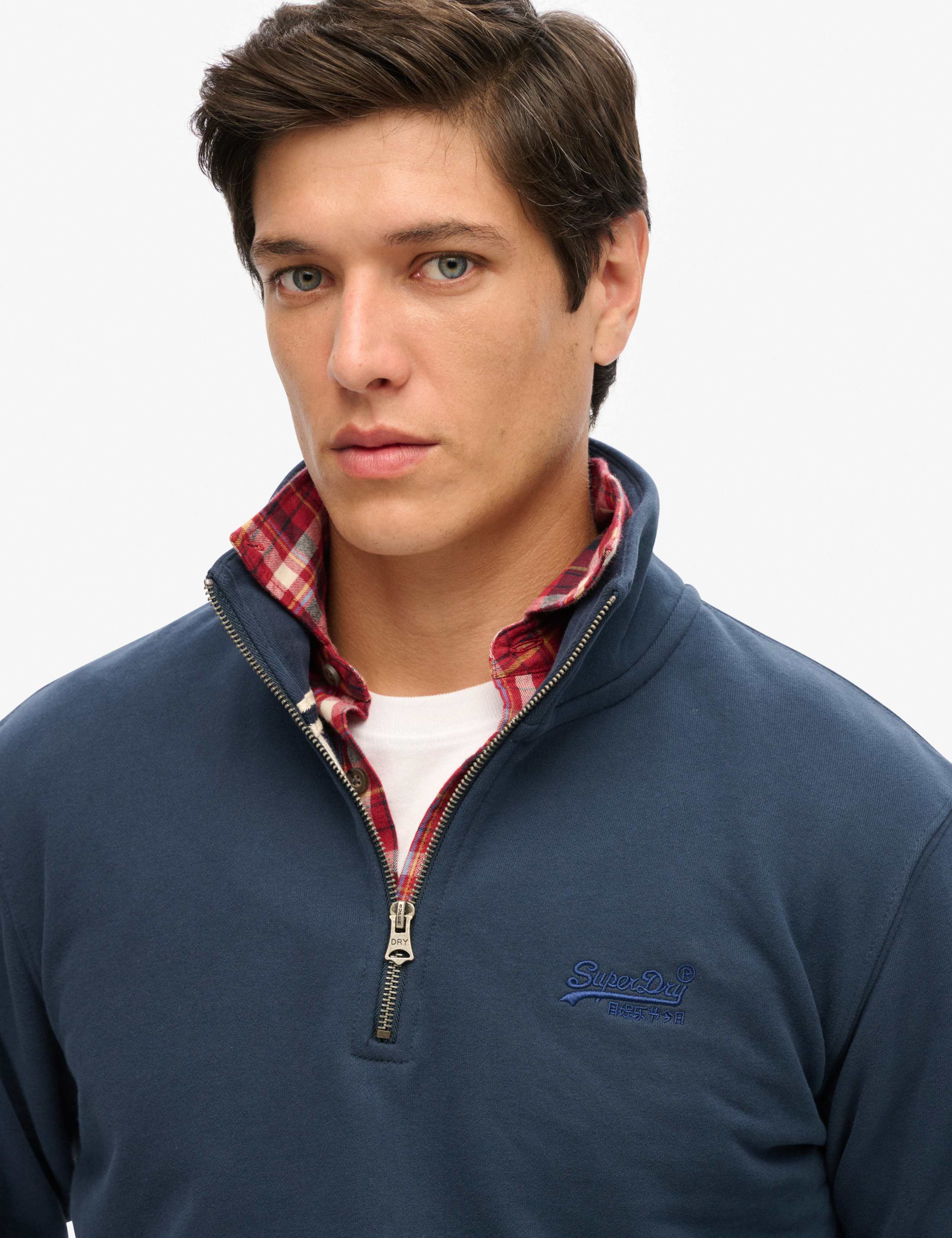 Cotton Rich Half Zip Sweatshirt 4 of 6