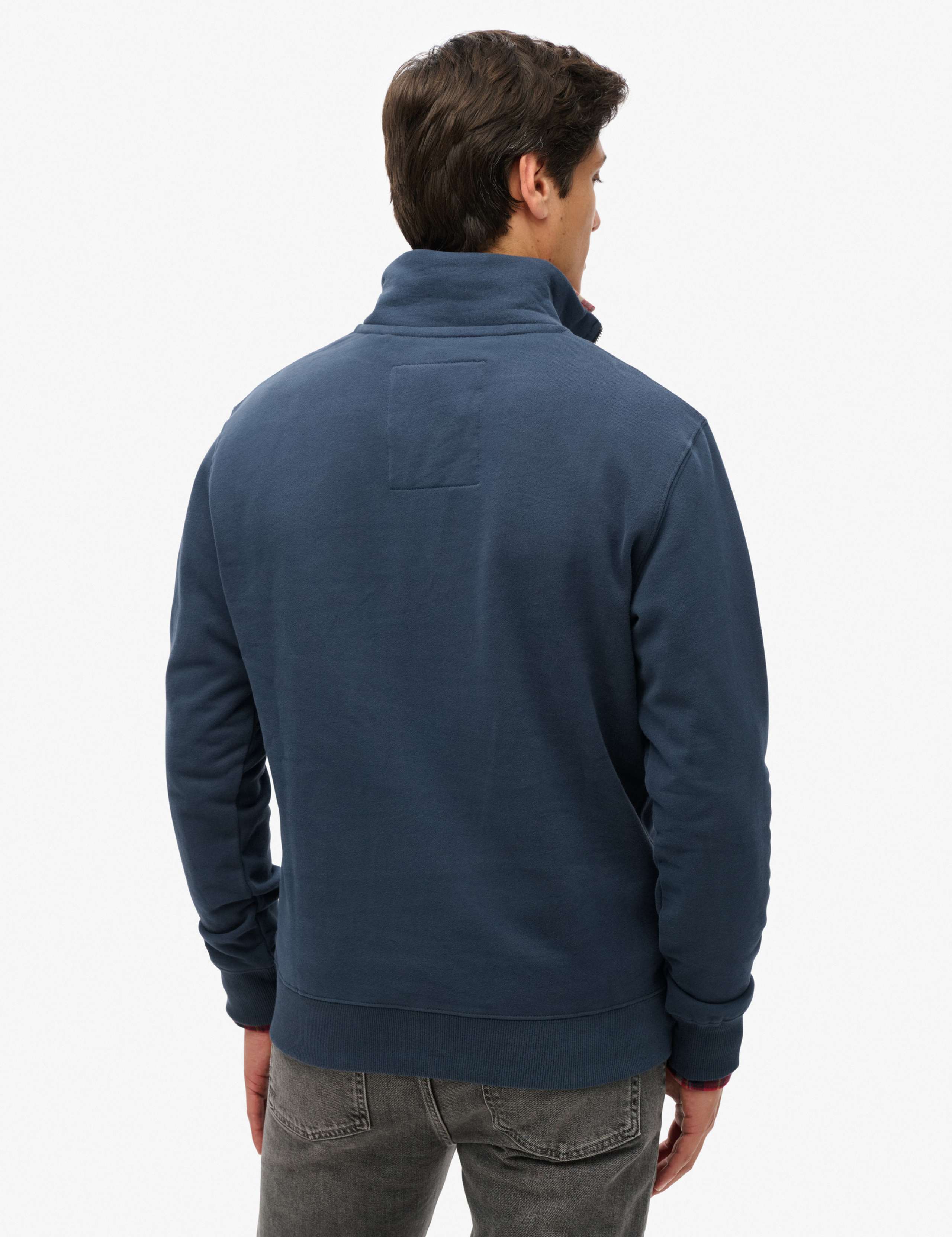 Cotton Rich Half Zip Sweatshirt 5 of 6