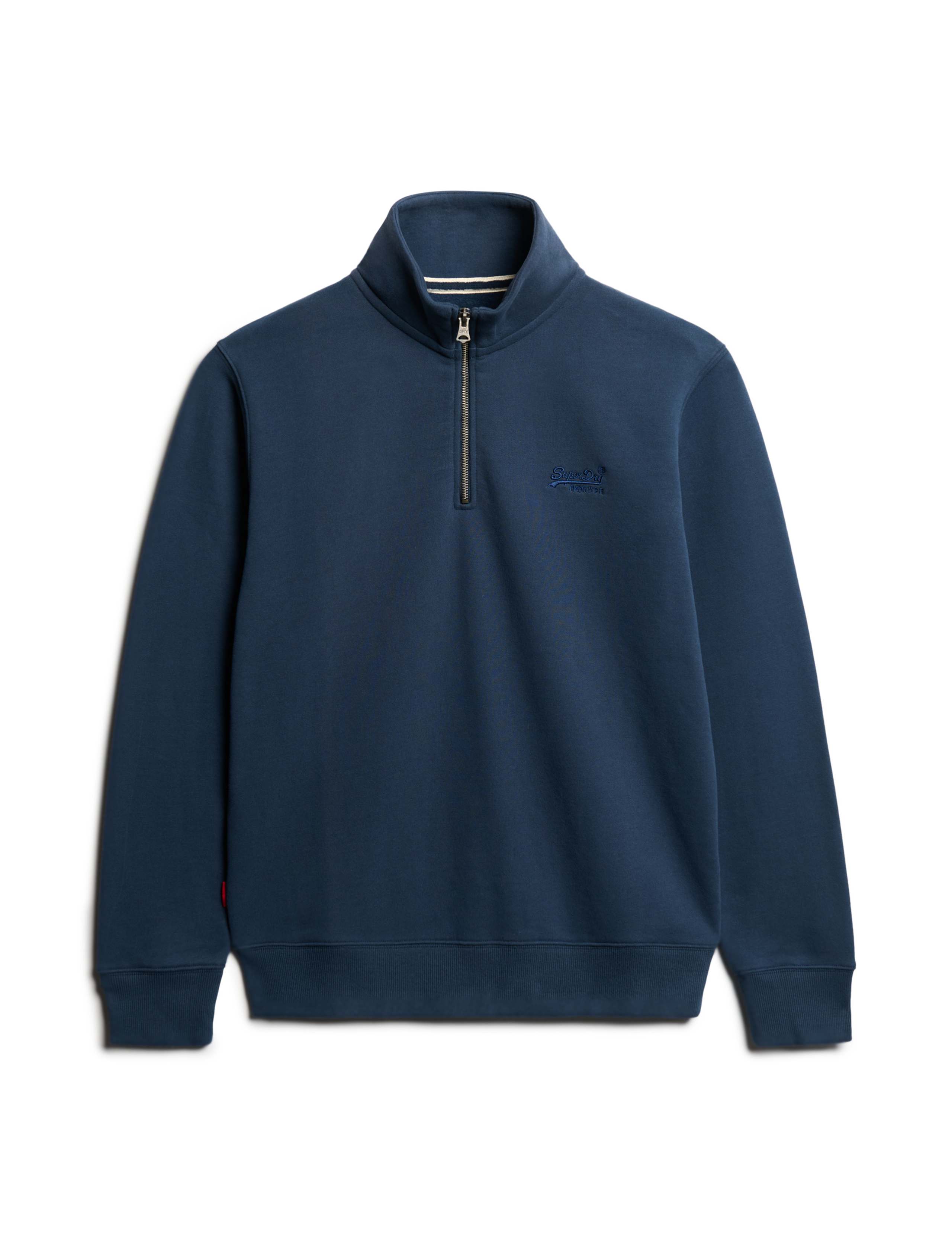 Cotton Rich Half Zip Sweatshirt 2 of 6
