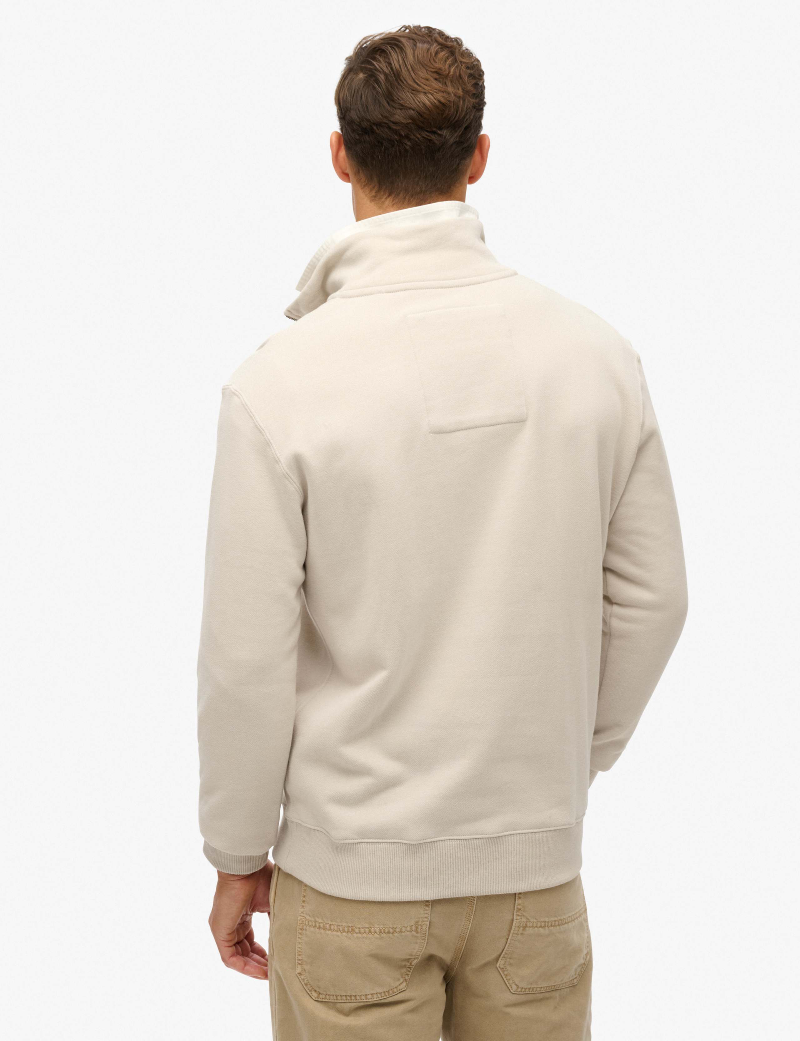Cotton Rich Half Zip Sweatshirt 3 of 5