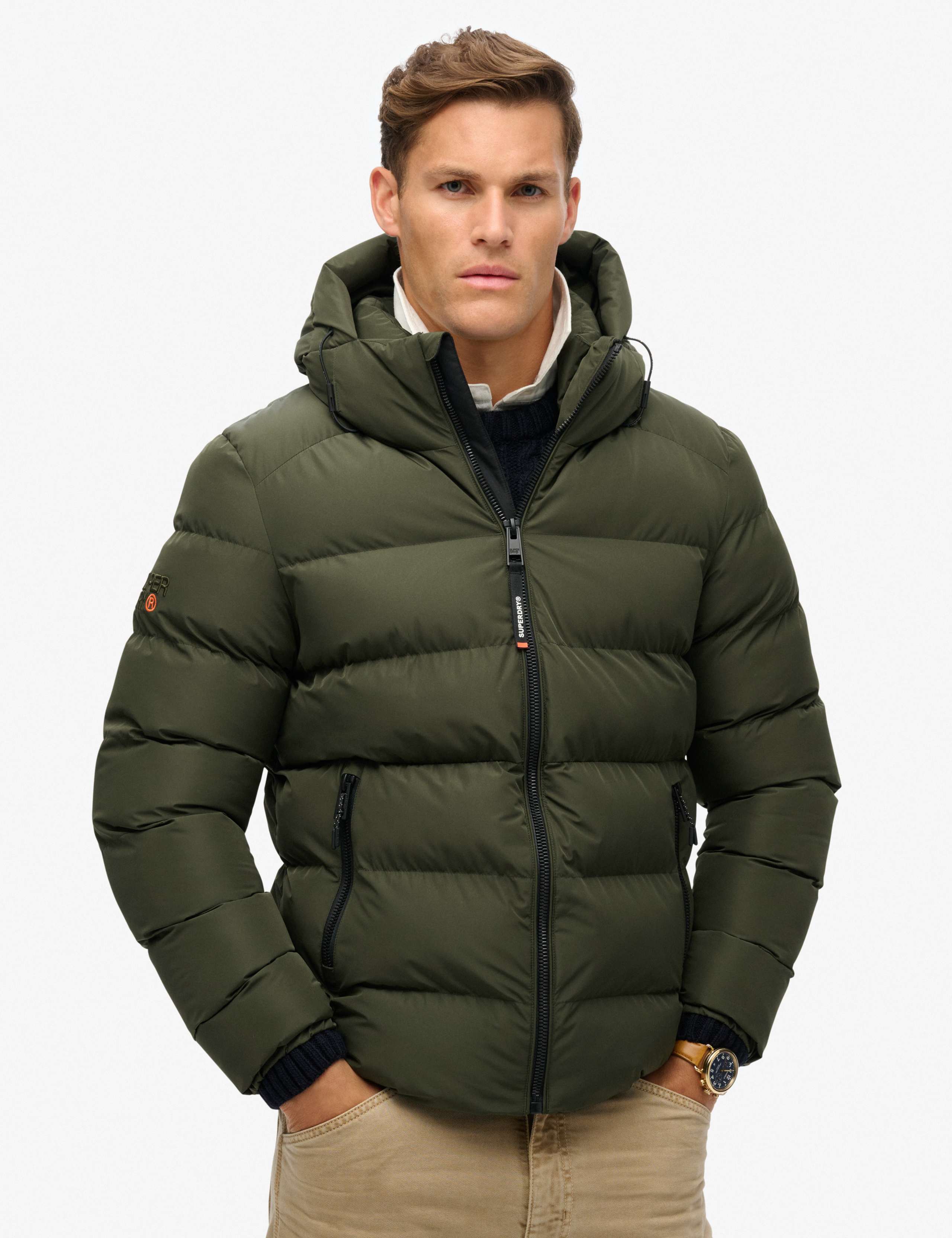 Hooded Puffer Jacket 1 of 5