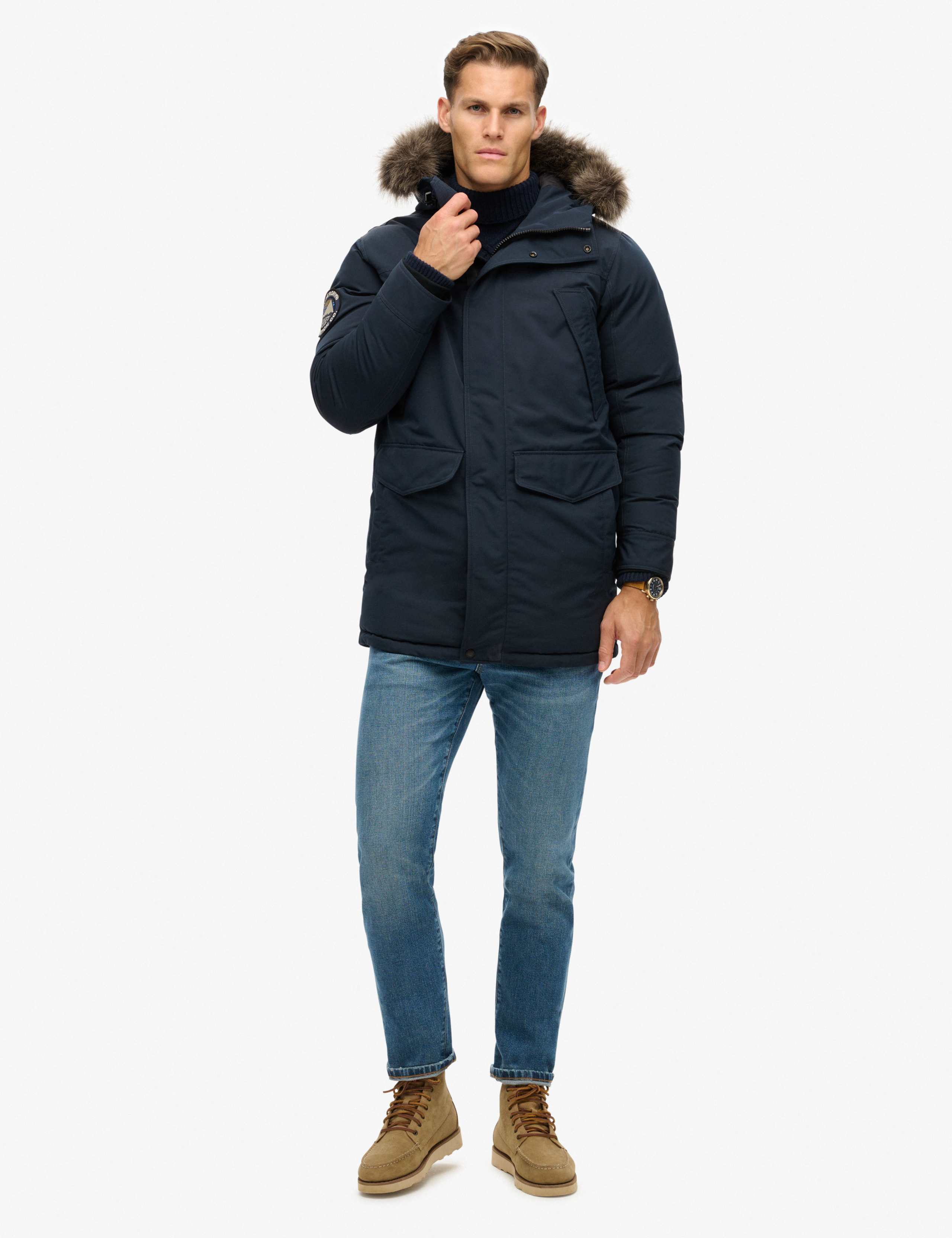 Hooded Padded Parka Jacket 4 of 6