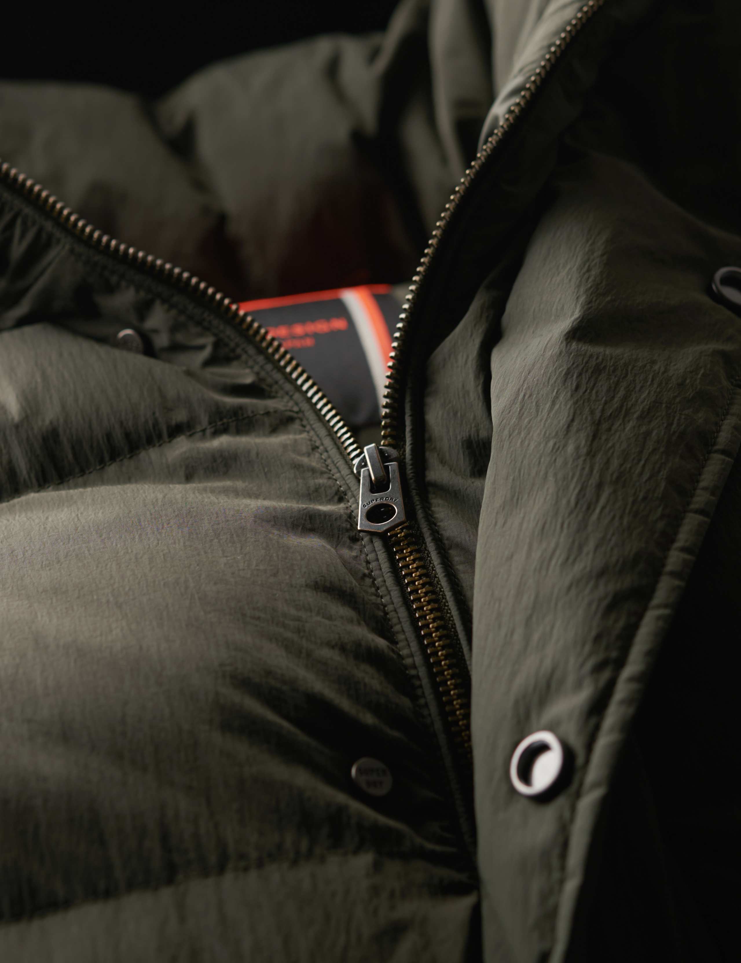 Hooded Padded Longline Parka Jacket 5 of 5