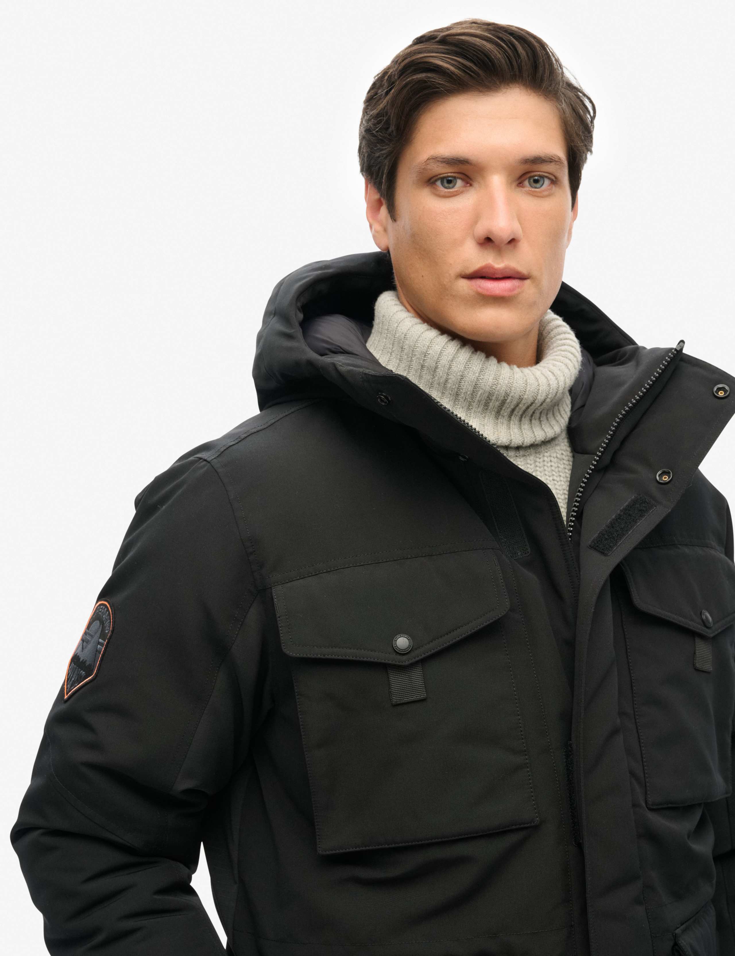 Hooded Padded Parka Jacket 5 of 7