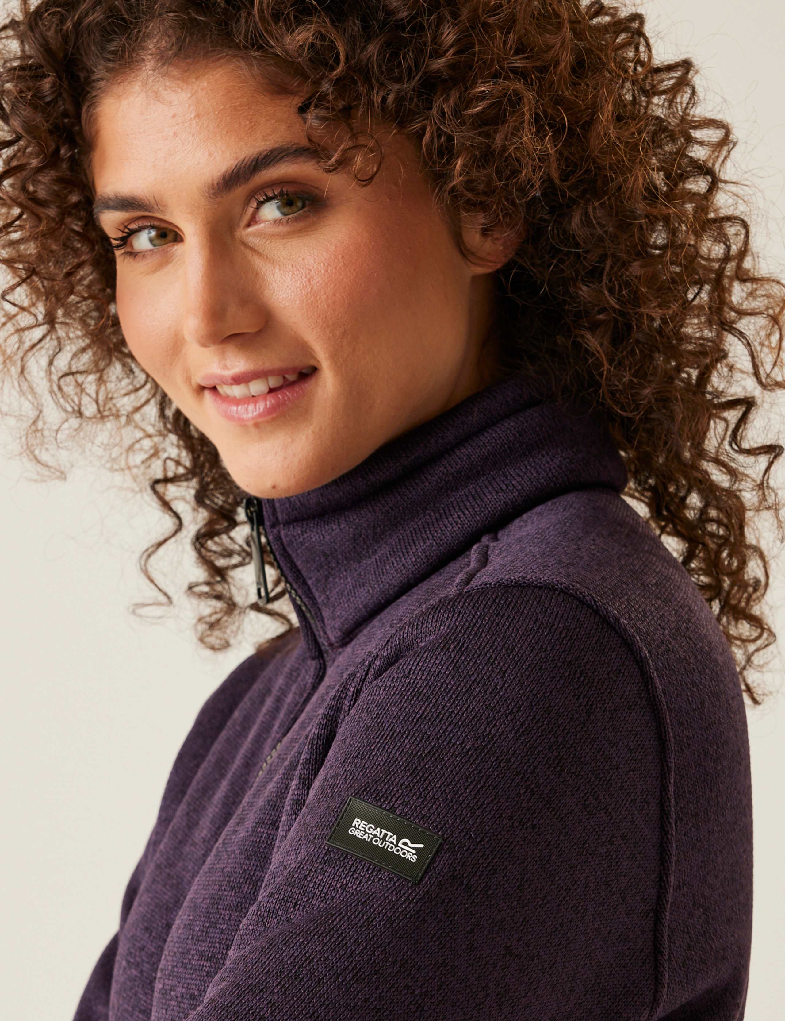 Razia II Zip Up Funnel Neck Fleece Jacket 5 of 5