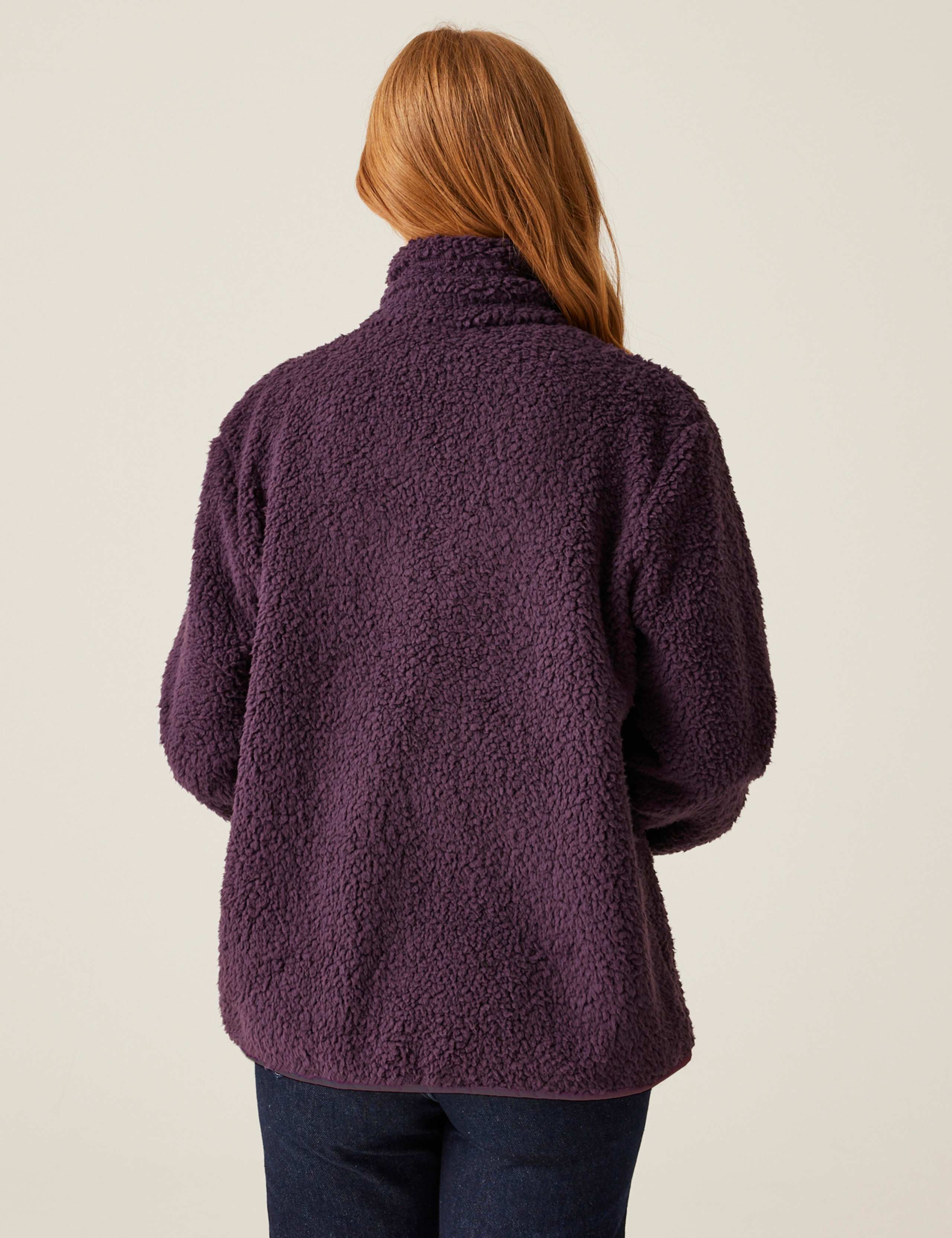 Ria Zip Up Funnel Neck Fleece Jacket 3 of 4