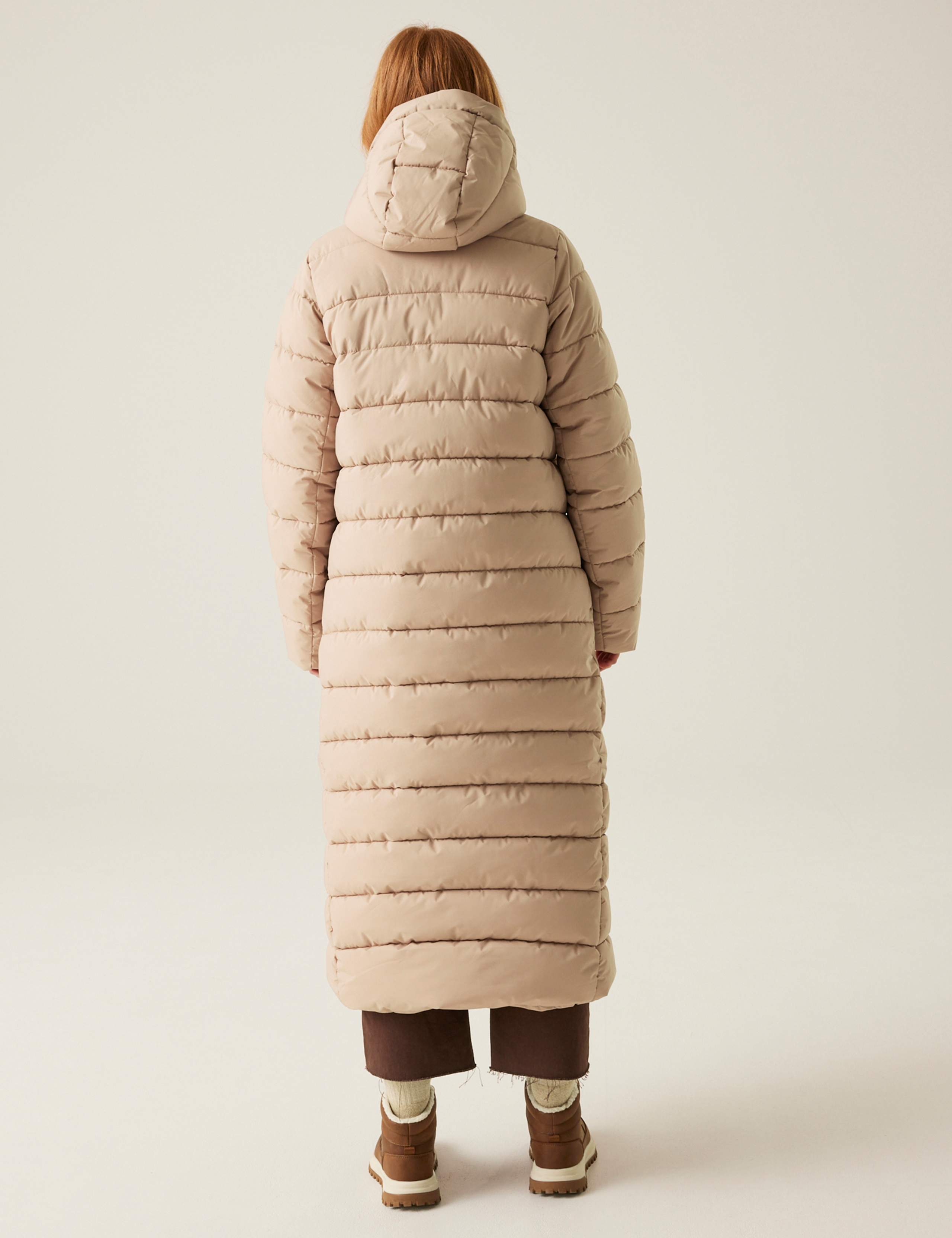 Elender Padded Longline Puffer Coat 4 of 7