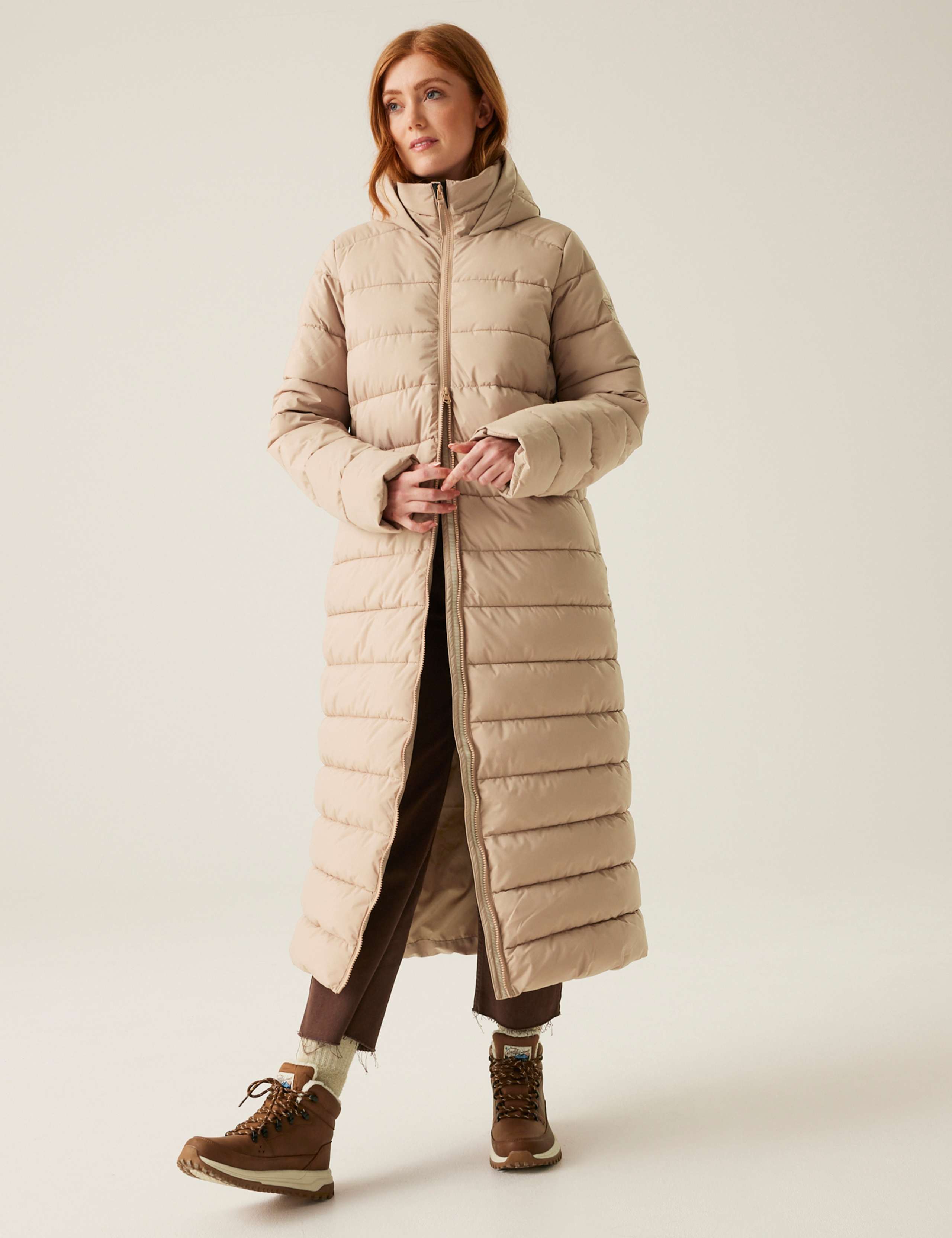 Elender Padded Longline Puffer Coat 5 of 7