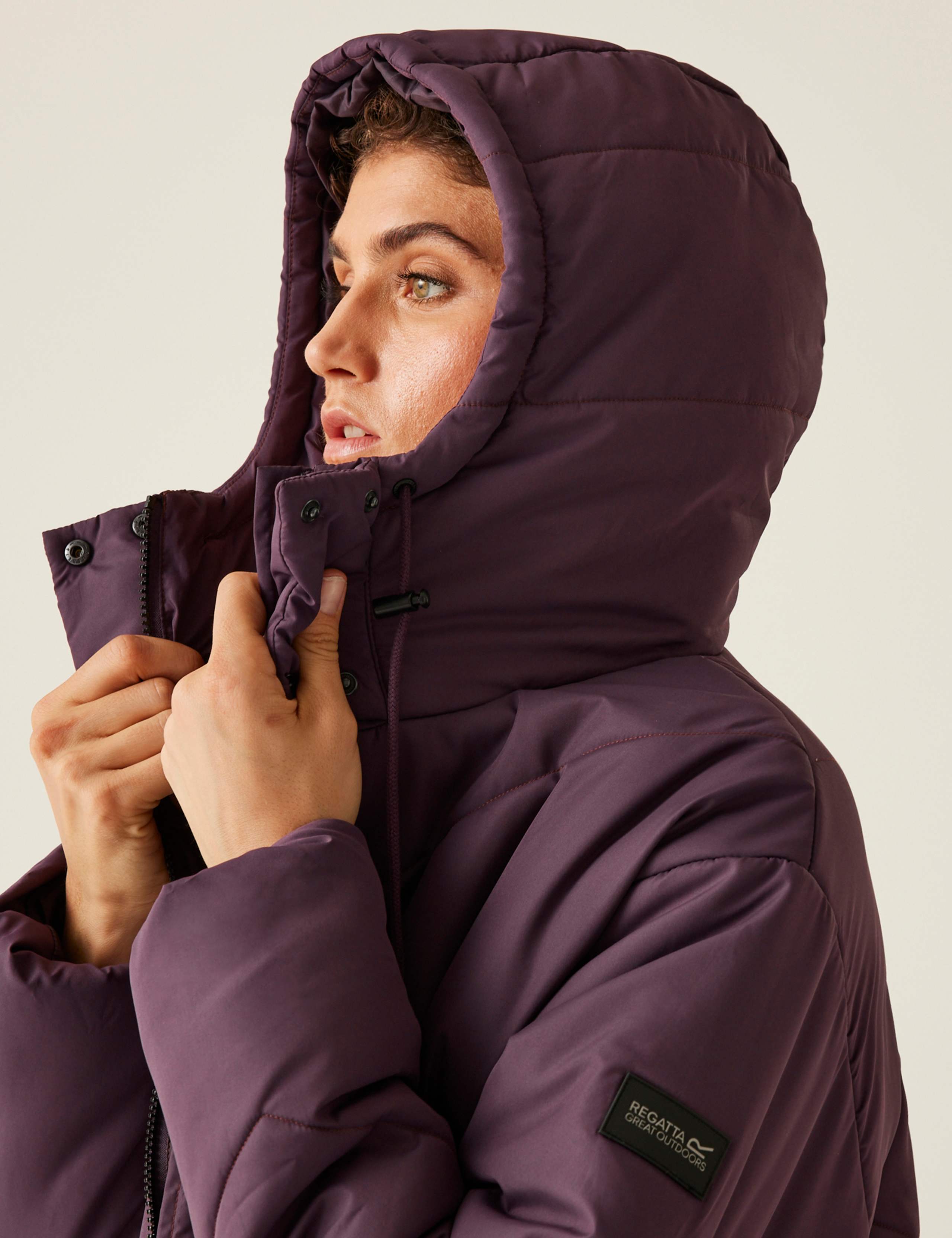 Rurie Water-Repellent Hooded Padded Coat 6 of 7