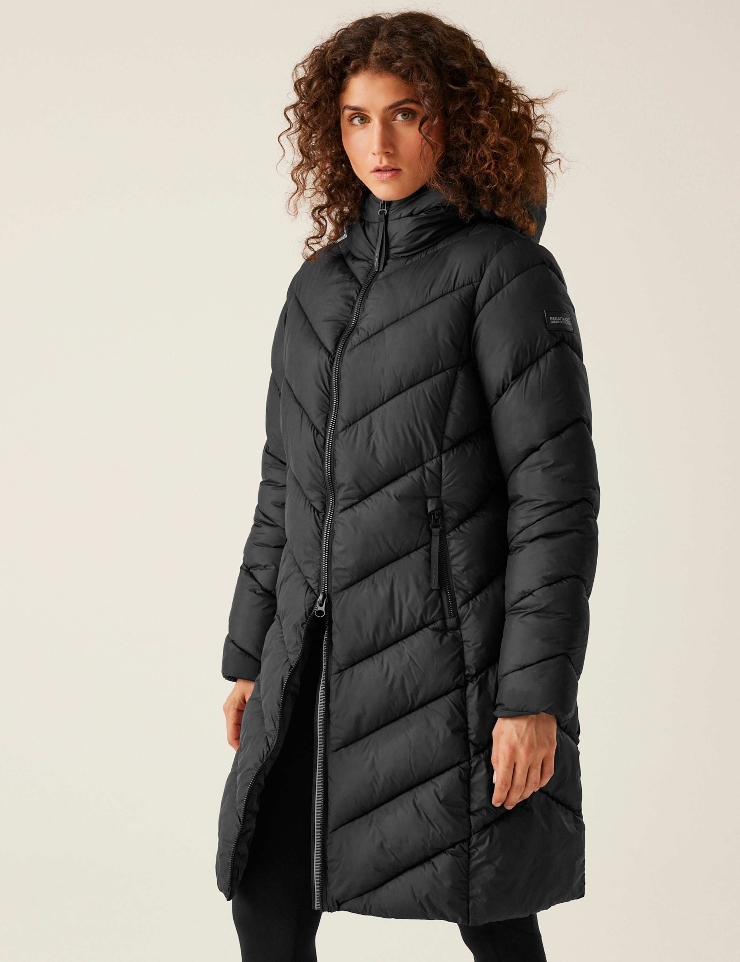 Andia II Water-Repellent Padded Longline Coat 5 of 7