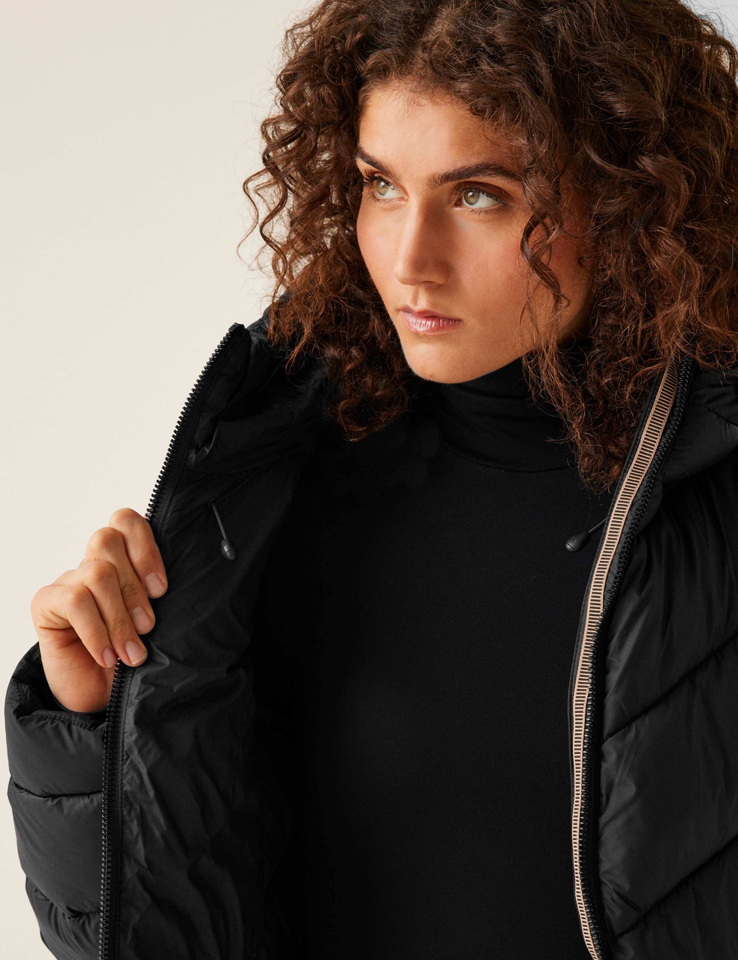 Andia II Water-Repellent Padded Longline Coat 6 of 7