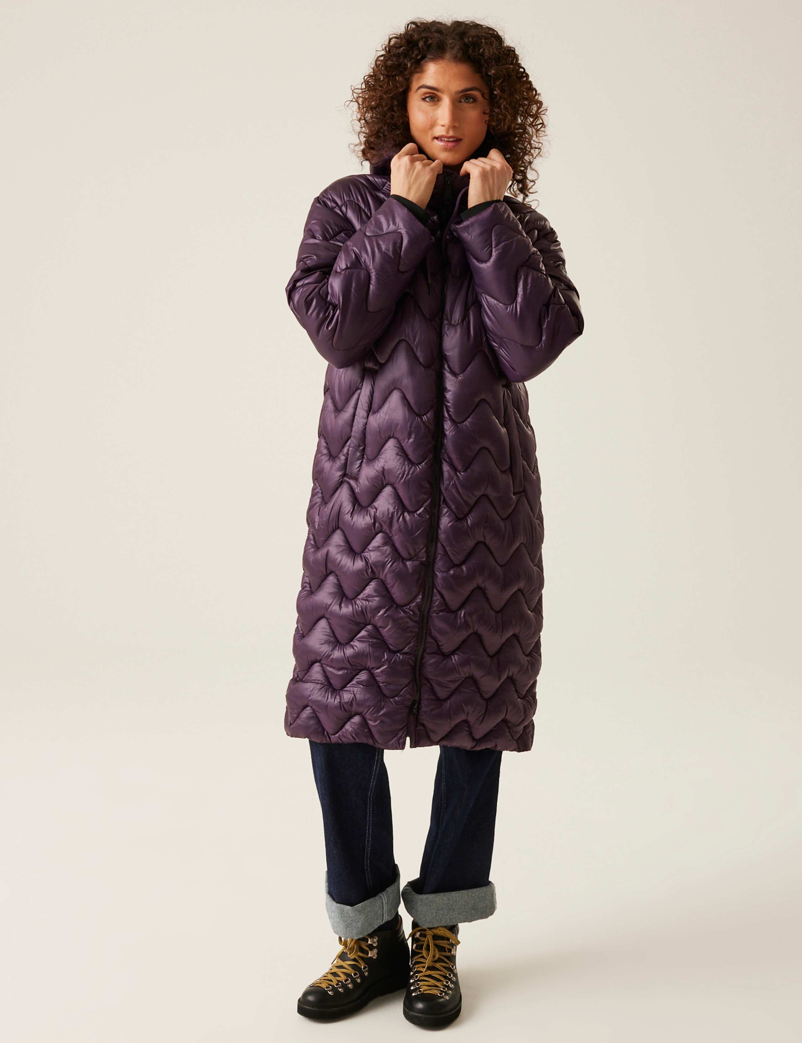 Cambrie II Quilted Hooded Longline Coat 3 of 6